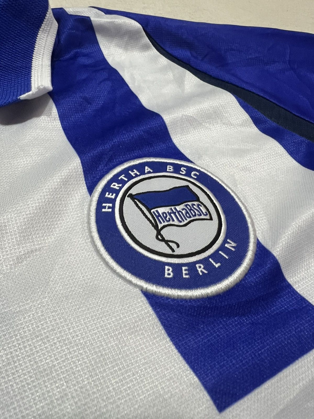 Hertha Berlin 2002-03 nike Home Longsleeve Jersey