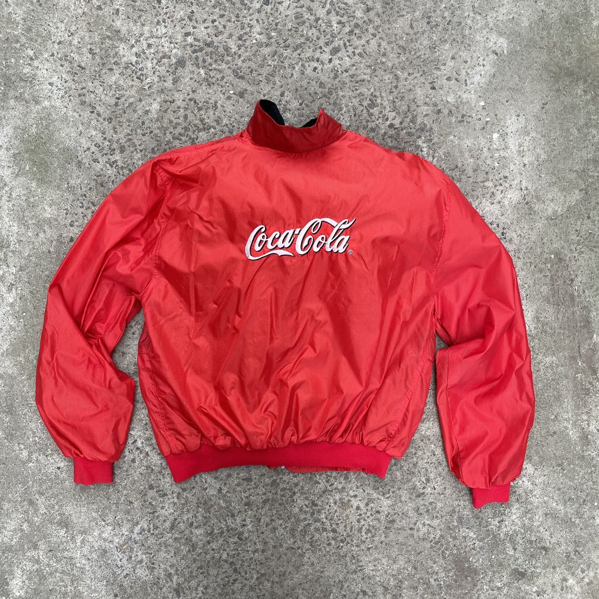 Vintage Vintage Coca Cola Jacket Big Logo 2yk 90s Bombers streetwear Size US XL / EU 56 / 4 - 1 Thumbnail