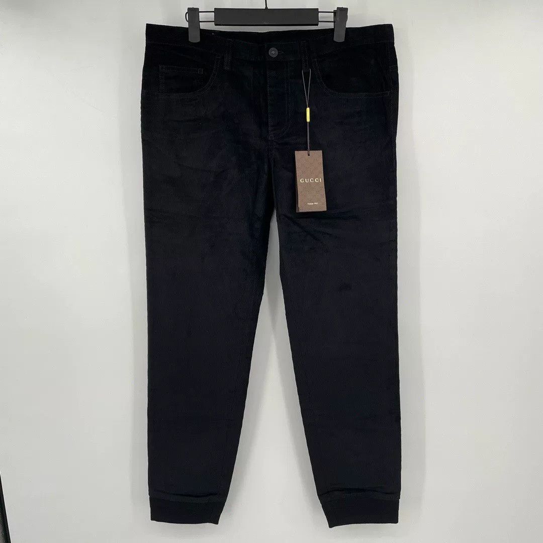Gucci Gucci Black Casual Pants 46 Men Size US 32 / EU 48 - 1 Thumbnail