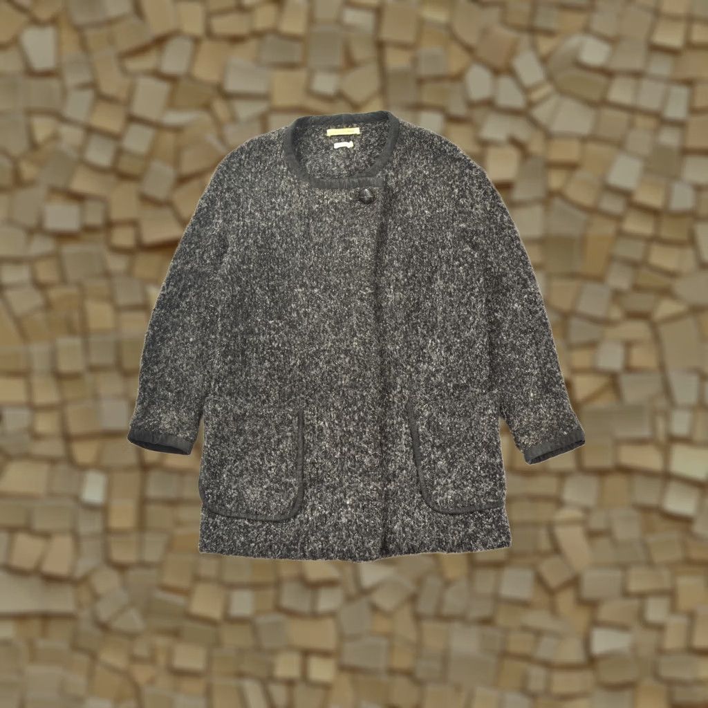 Isabel Marant Isabel Marant Etoile Coat Jacket Women Wool Mohair Cotton Made in Poland 38 Gray Overcoat Vintage? Size XS / US 0-2 / IT 36-38 - 1 Thumbnail