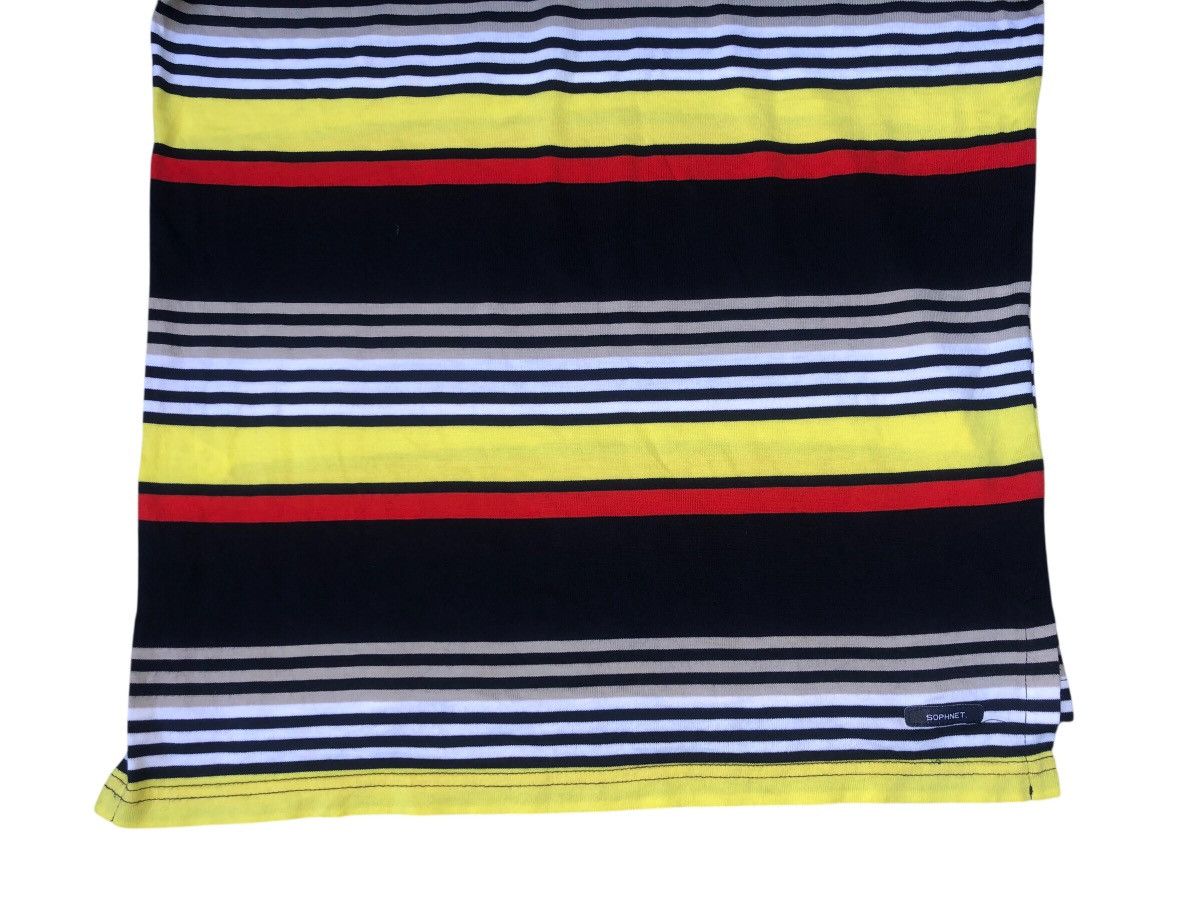 Sophnet. 🔥Nice SOPHNET Stripes Polo Shirt Japanese Brand Size US M / EU 48-50 / 2 - 6 Thumbnail