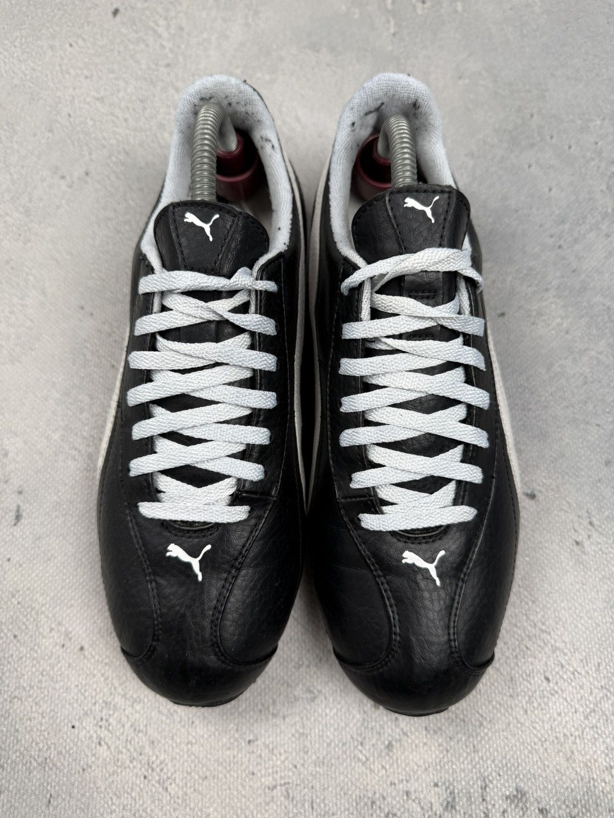 Puma Vintage Puma Esito TL JR Black White Leather Sneakers y2k Size US 6 / IT 36 - 8 Thumbnail