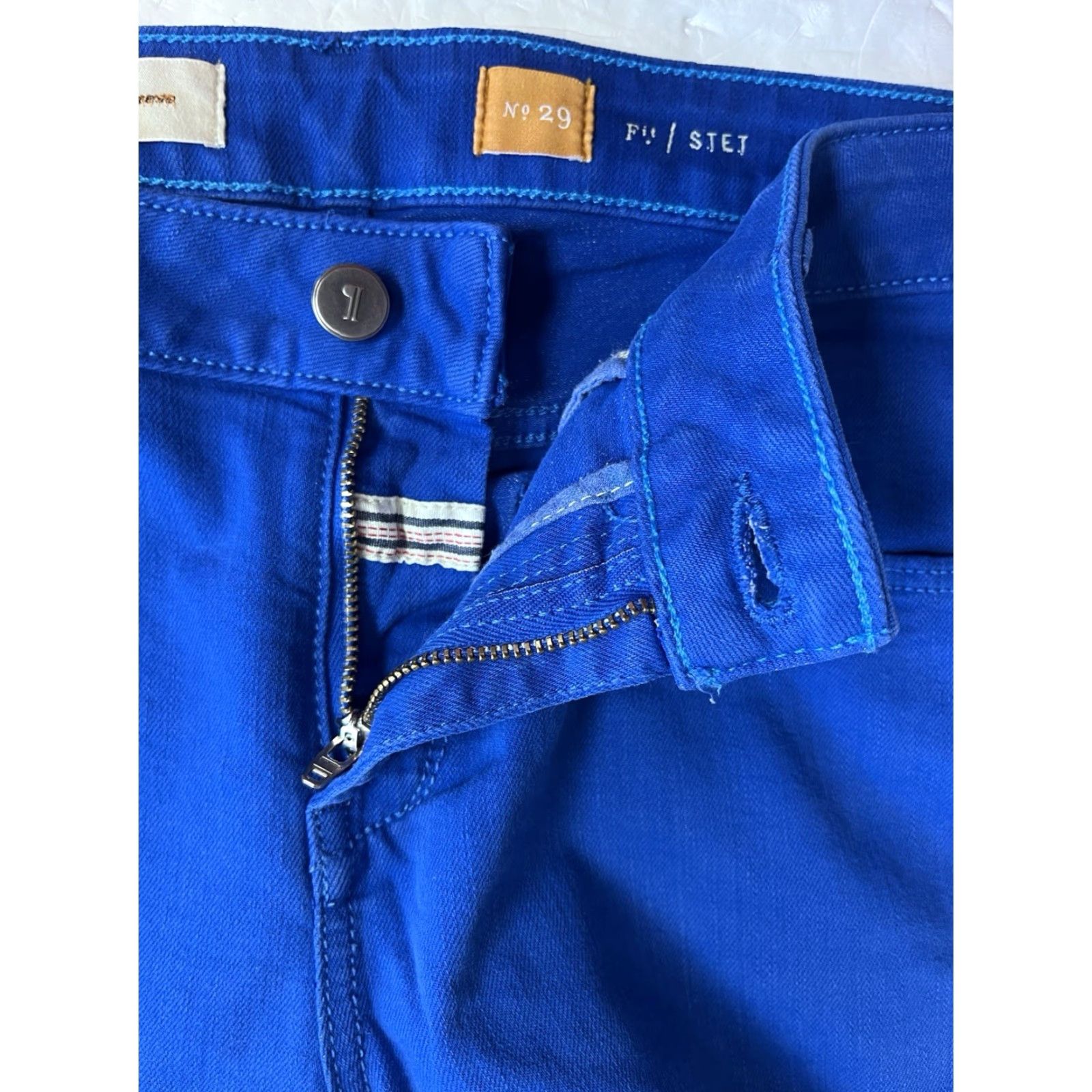 Vintage Pilcro And The Letterpress Stet Fit Jeans Women's Size 29 Blue Denim Size 29" - 6 Thumbnail