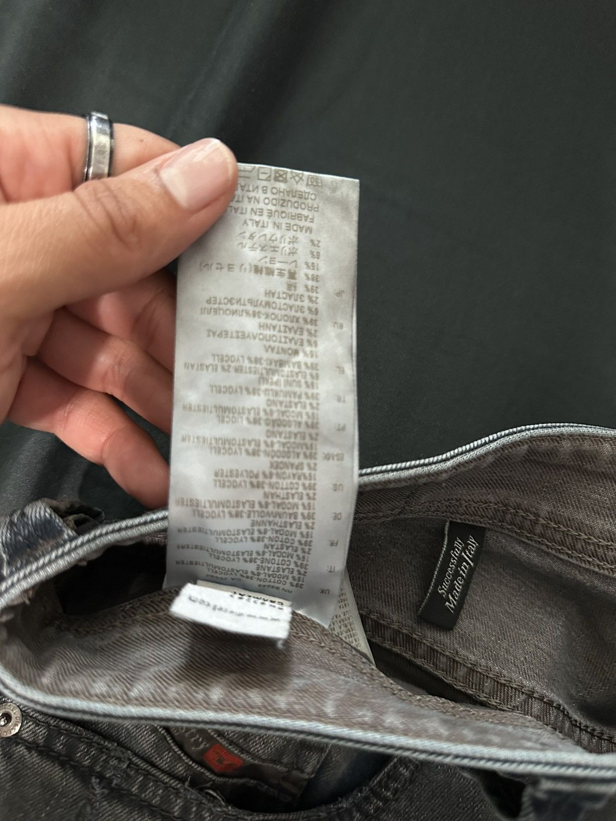 Diesel Diesel Repair Denim Size US 33 - 6 Thumbnail