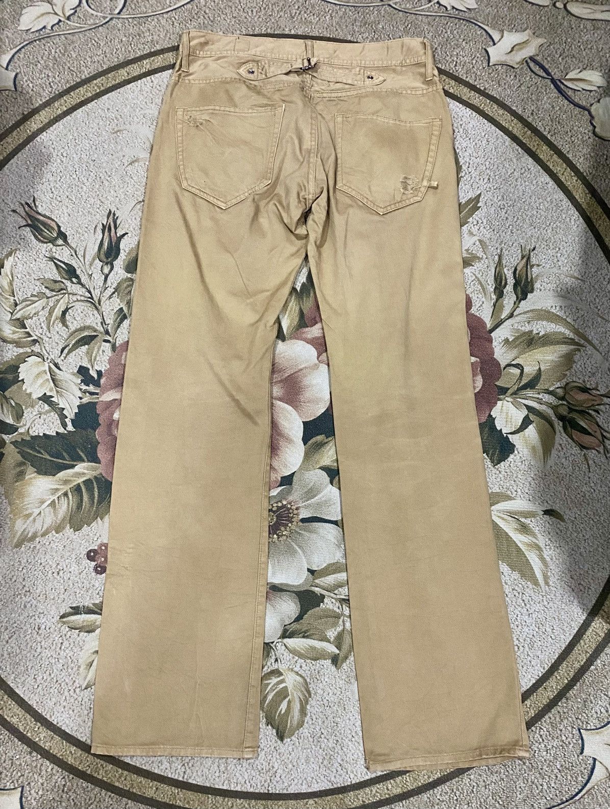 If Six Was Nine × Tornado Mart × semanticdesign semantic design distressed pattern pants Size US 30 / EU 46 - 2 Thumbnail