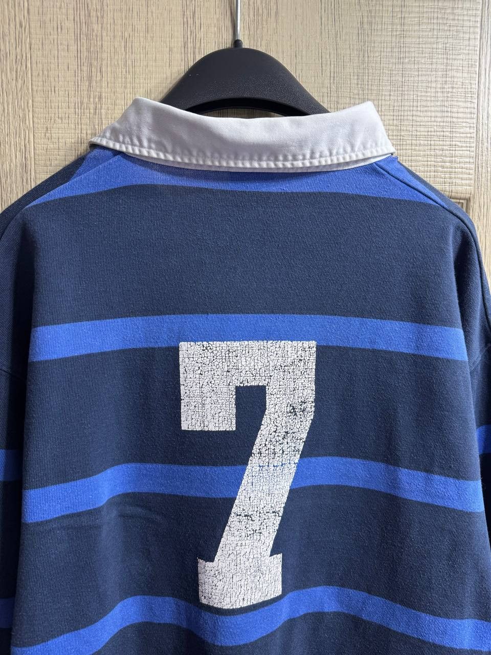 Nike Vintage Nike Athletic Drill Rugby Shirt Long Sleeve Size US XL / EU 56 / 4 - 3 Thumbnail