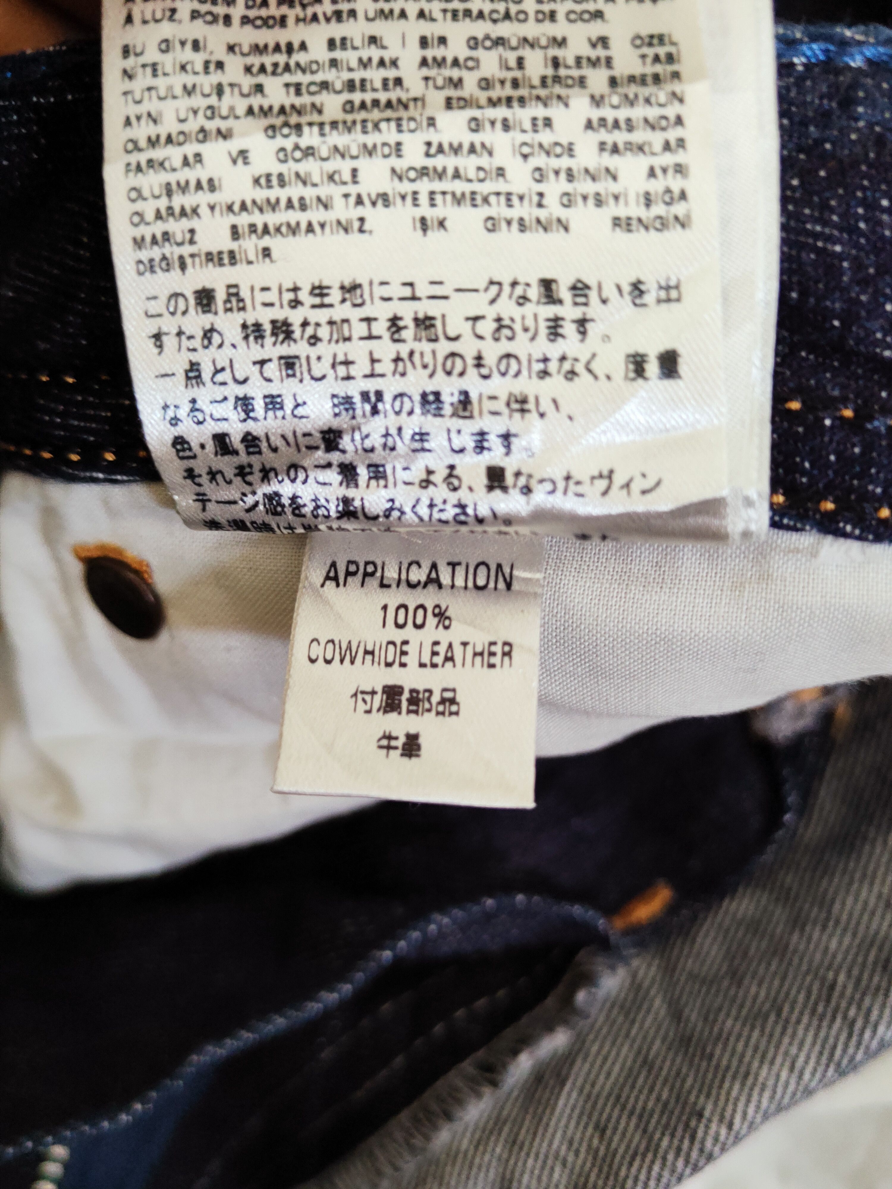 Diesel Diesel Dark Blue Distressed Ripped Jeans #S2691 Size US 31 - 15 Thumbnail