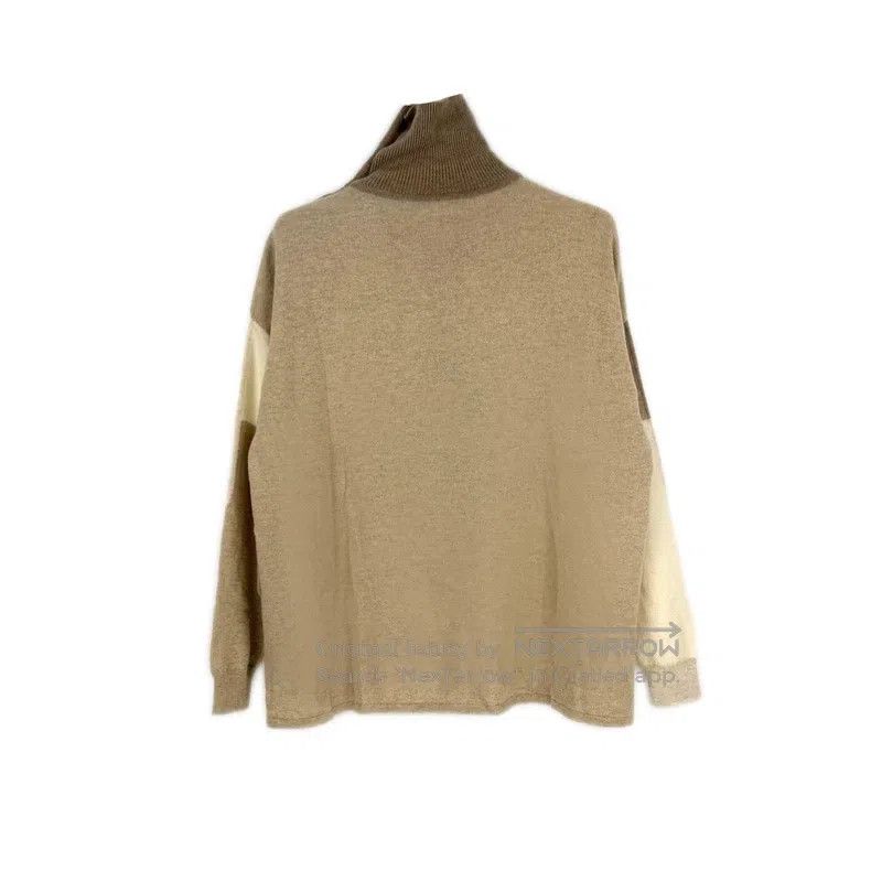 Hermes Hermes Beige collar button cashmere sweater Size XS / US 0-2 / IT 36-38 - 4 Thumbnail
