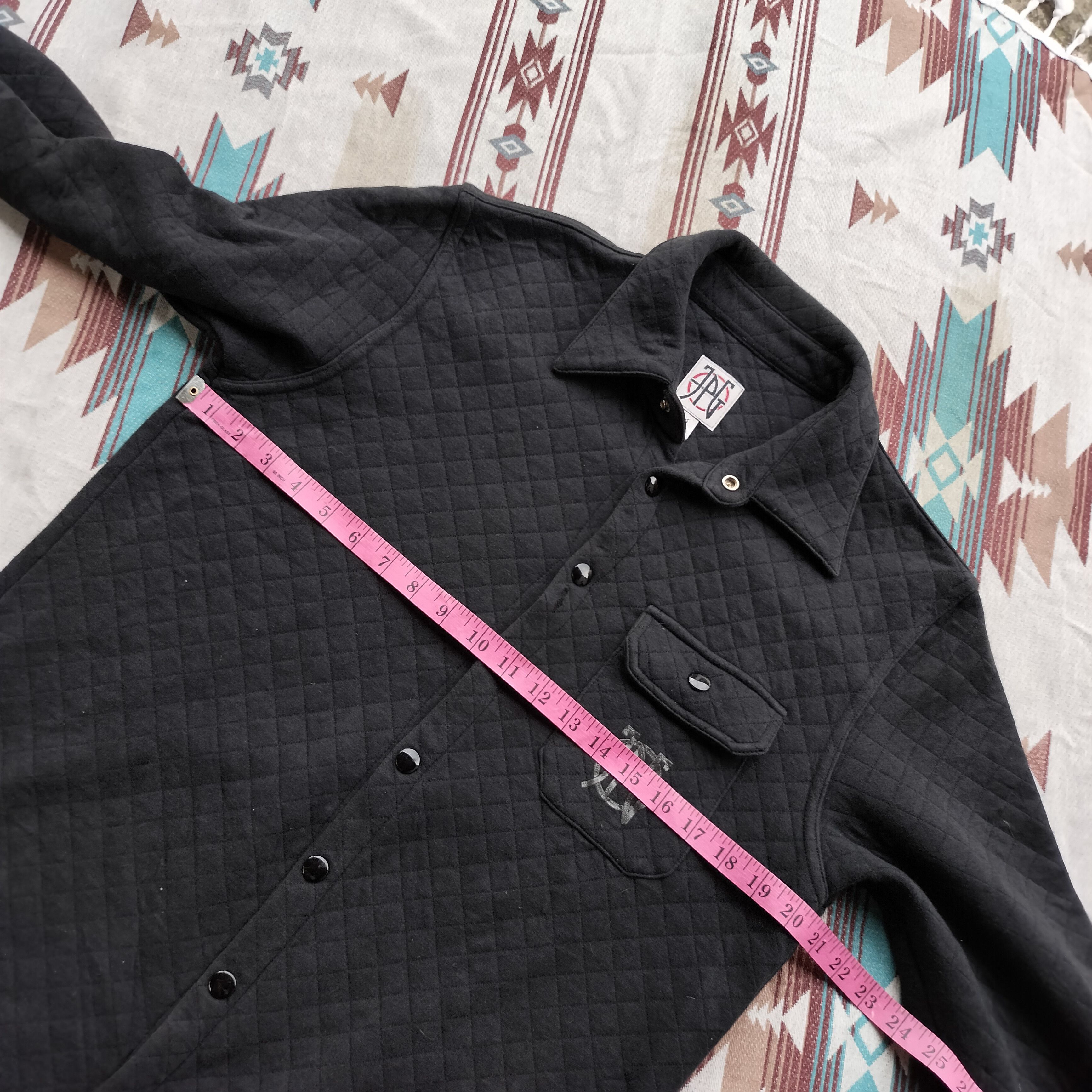 Jean Paul Gaultier JPG Black diamond stitch Ls shirt Size US M / EU 48-50 / 2 - 13 Thumbnail