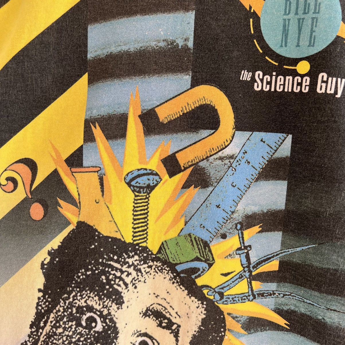 Disney × Vintage RARE ‘90s Bill Nye The Science Guy Disney Promo Tee Shirt Size US L / EU 52-54 / 3 - 8 Thumbnail