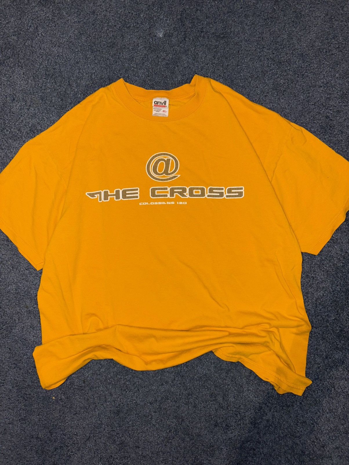 Anvil Vintage @ The Cross Tee Size US XL / EU 56 / 4 - 1 Thumbnail