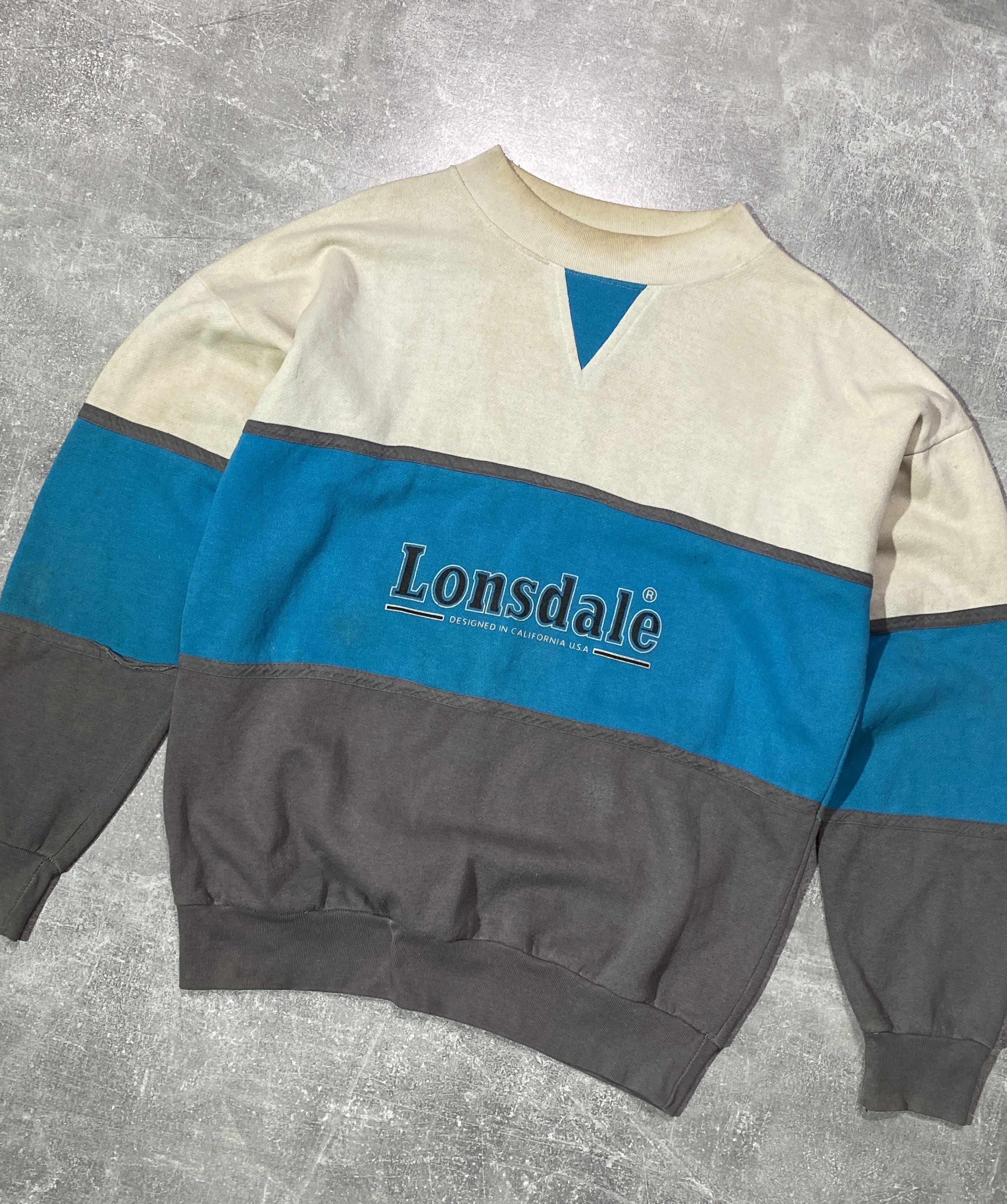 Lonsdale Vintage 90s LONSDALE big logo retro sweatshirt Size US S / EU 44-46 / 1 - 3 Thumbnail