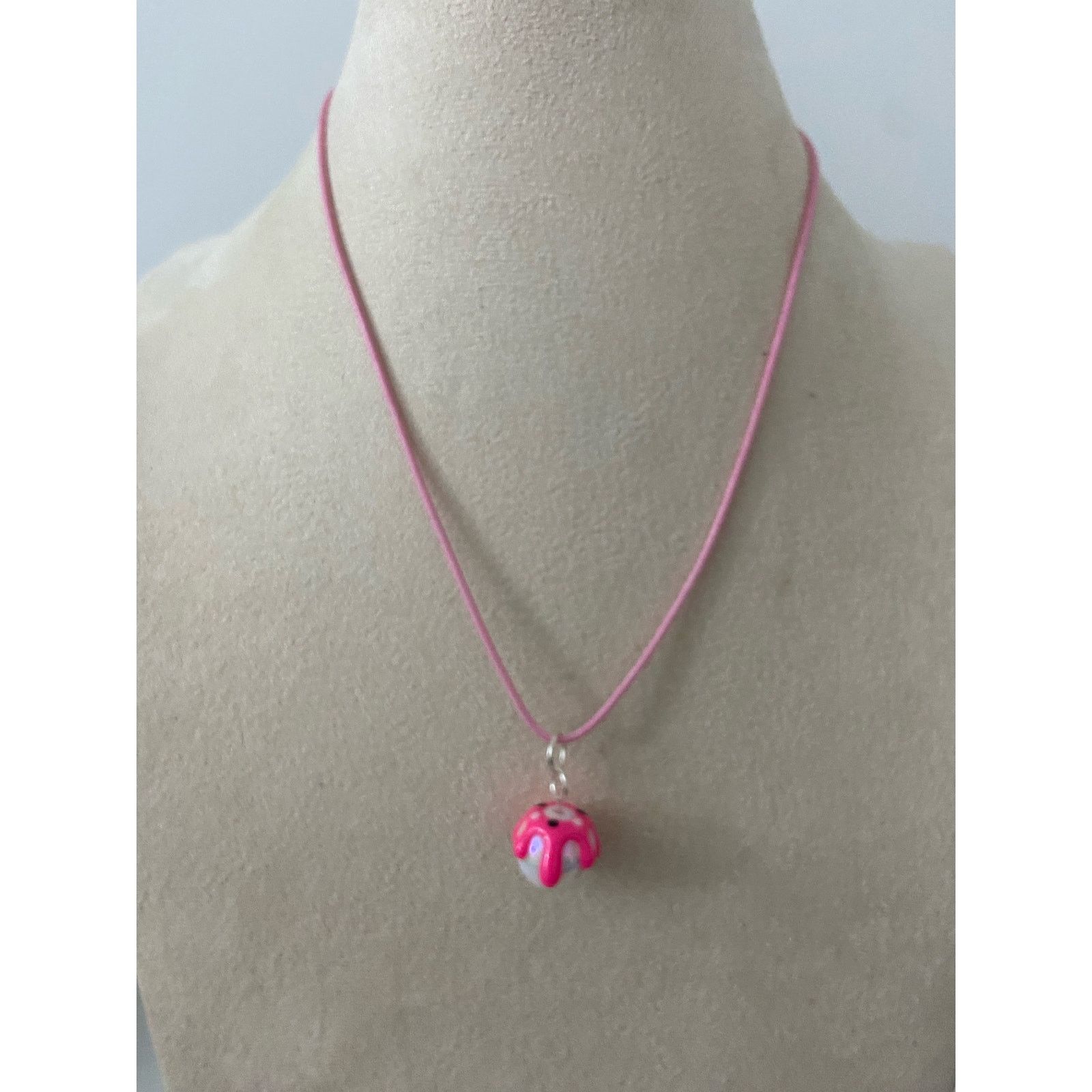 Handmade ice cream scoop pendant necklace Size ONE SIZE - 1 Thumbnail