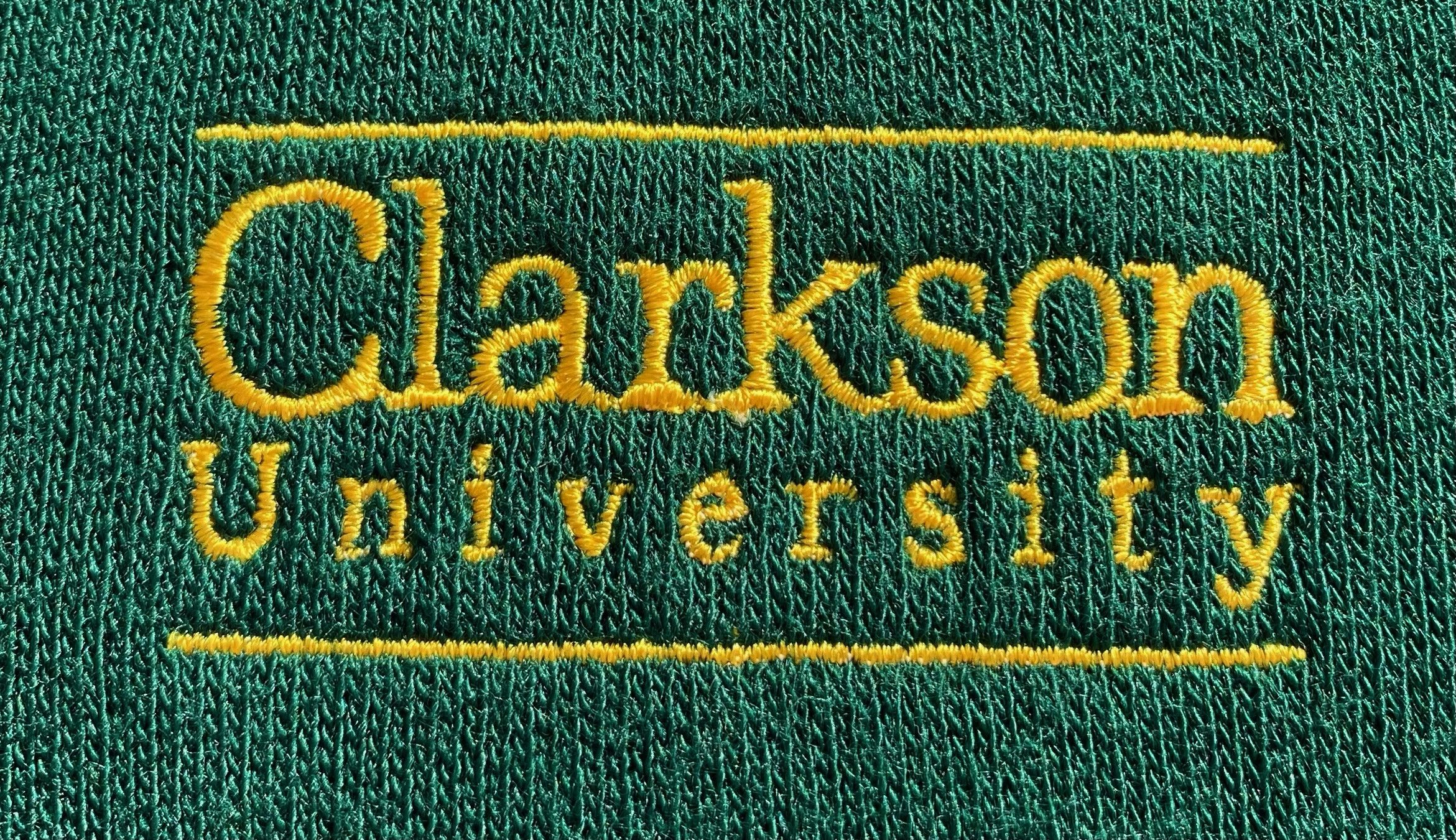 Other 80s Clarkson University Green V-Neck Sweater Men’s Large Size US L / EU 52-54 / 3 - 4 Thumbnail