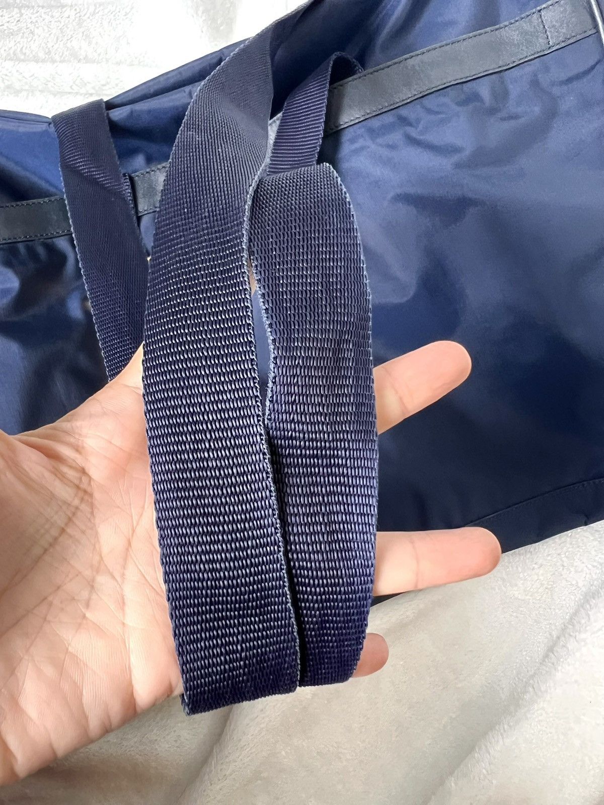 Moschino Moschino Nylon Large Tote – Navy Size ONE SIZE - 4 Thumbnail