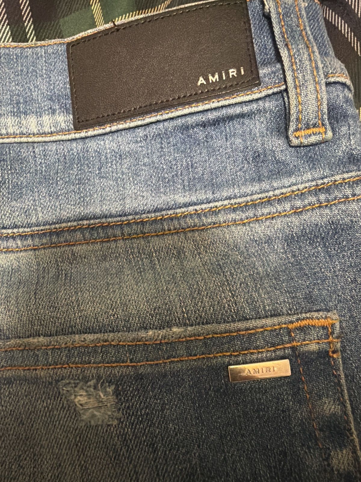Amiri Amiri Jeans Mx1 Size US 33 - 4 Thumbnail