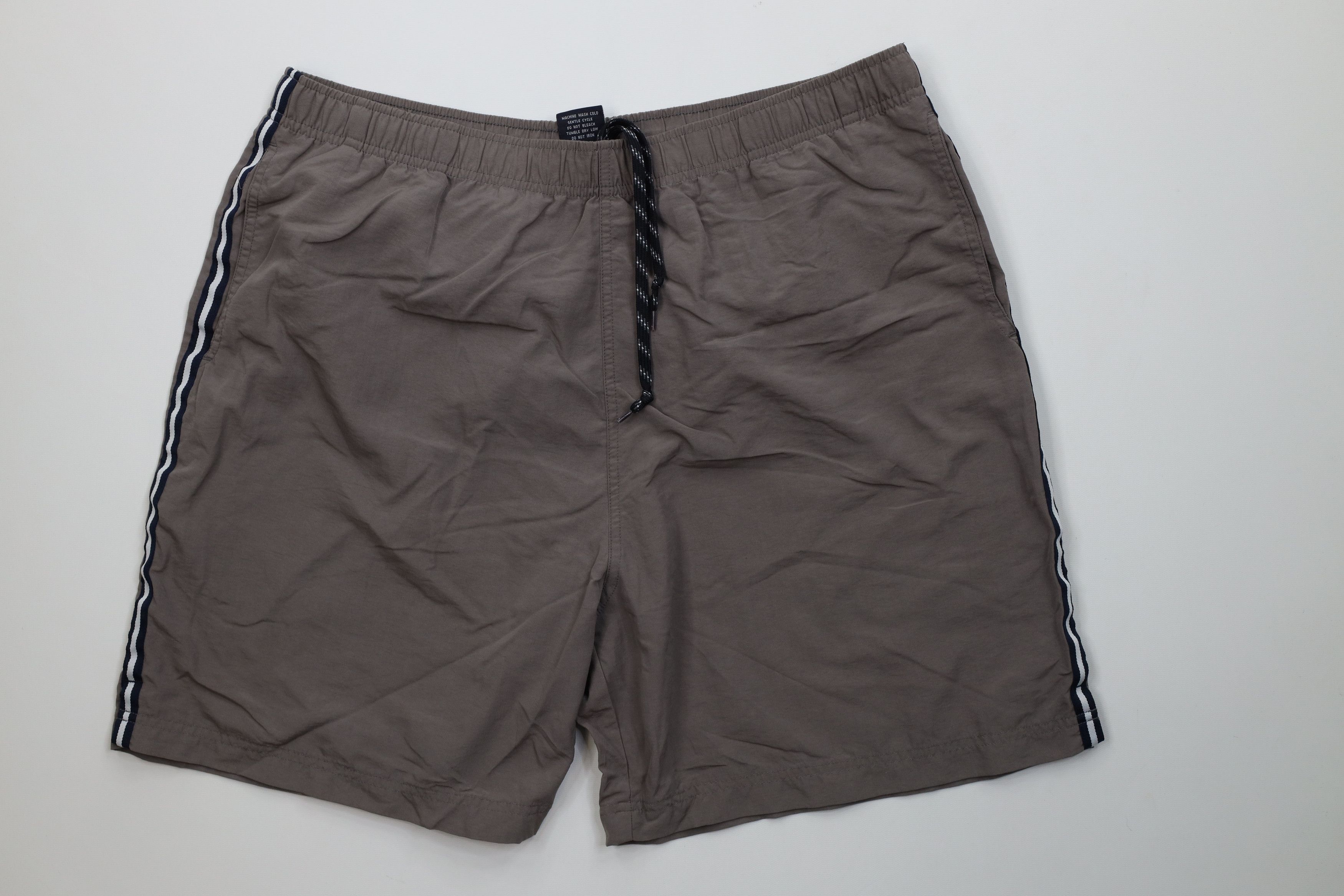 Gap Vintage 90s Y2K Gap Above Knee Lined Shorts Trunks Gray Size US 36 / EU 52 - 1 Thumbnail