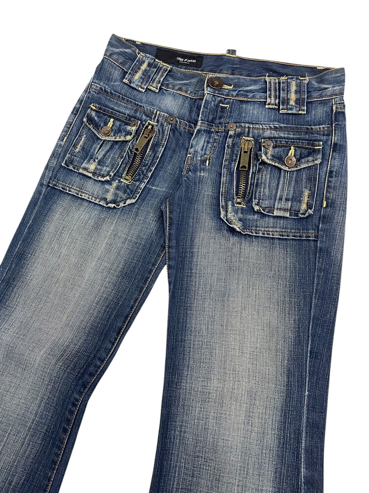 Japanese Brand × PPFM USED// Japan Flare Bush Jeans Size US 29 - 1 Thumbnail