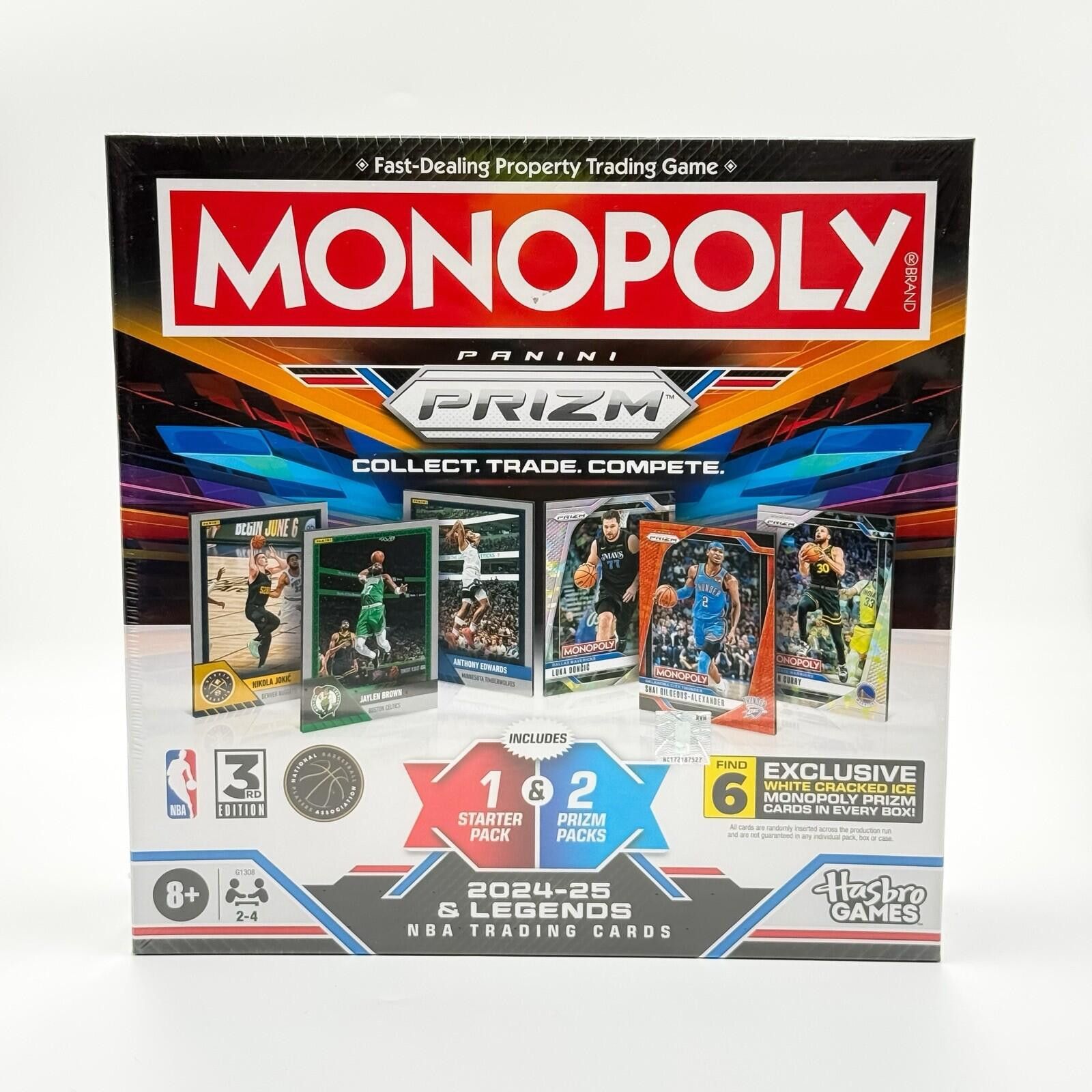 Alec Monopoly 24-25 Panini Prizm Monopoly NBA Basketball Trading Card Game Size ONE SIZE - 1 Thumbnail