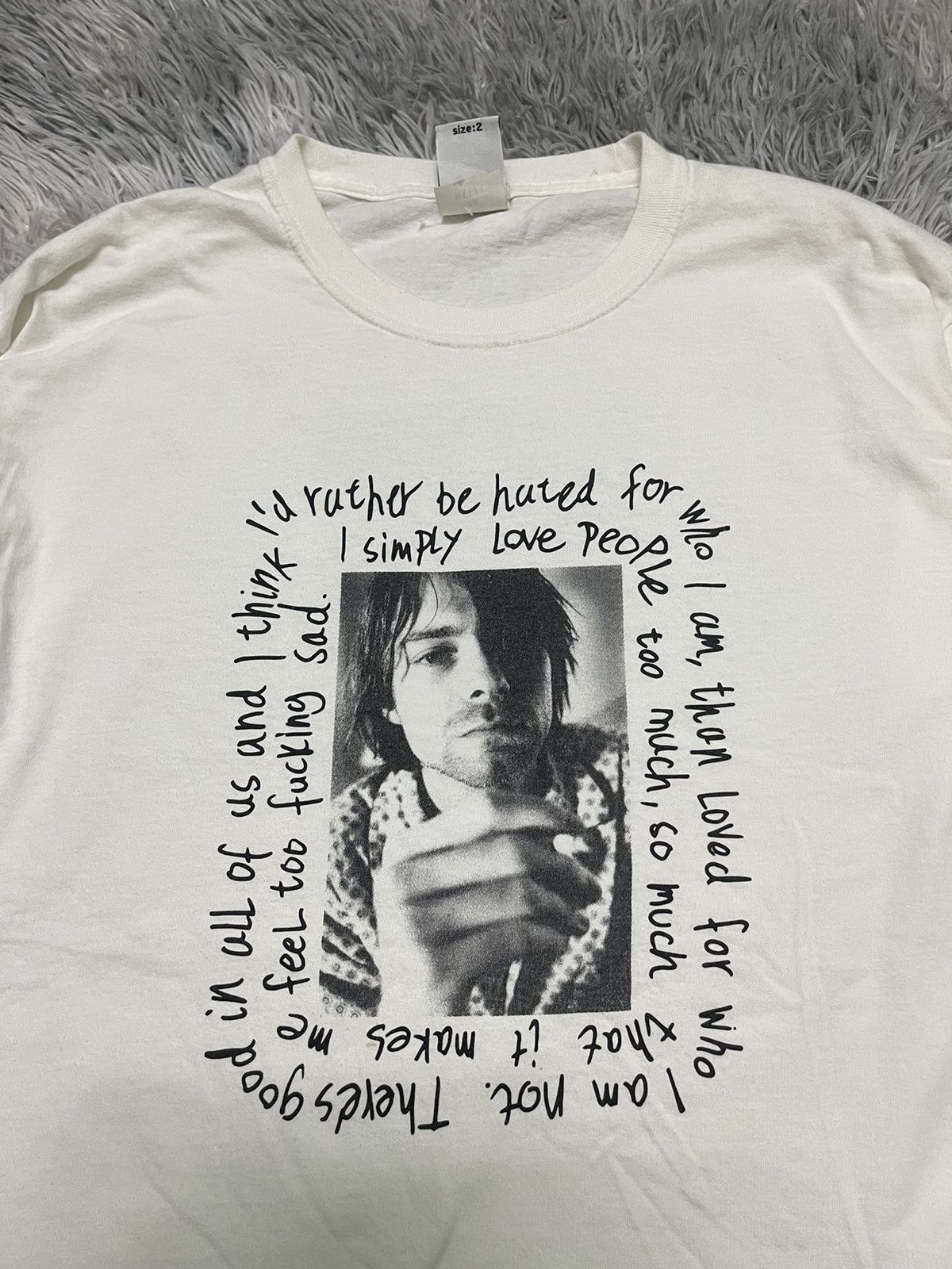 Japanese Brand KURT COBAIN X XGIRL LONG SLEEVE SHIRT Size US L / EU 52-54 / 3 - 5 Thumbnail