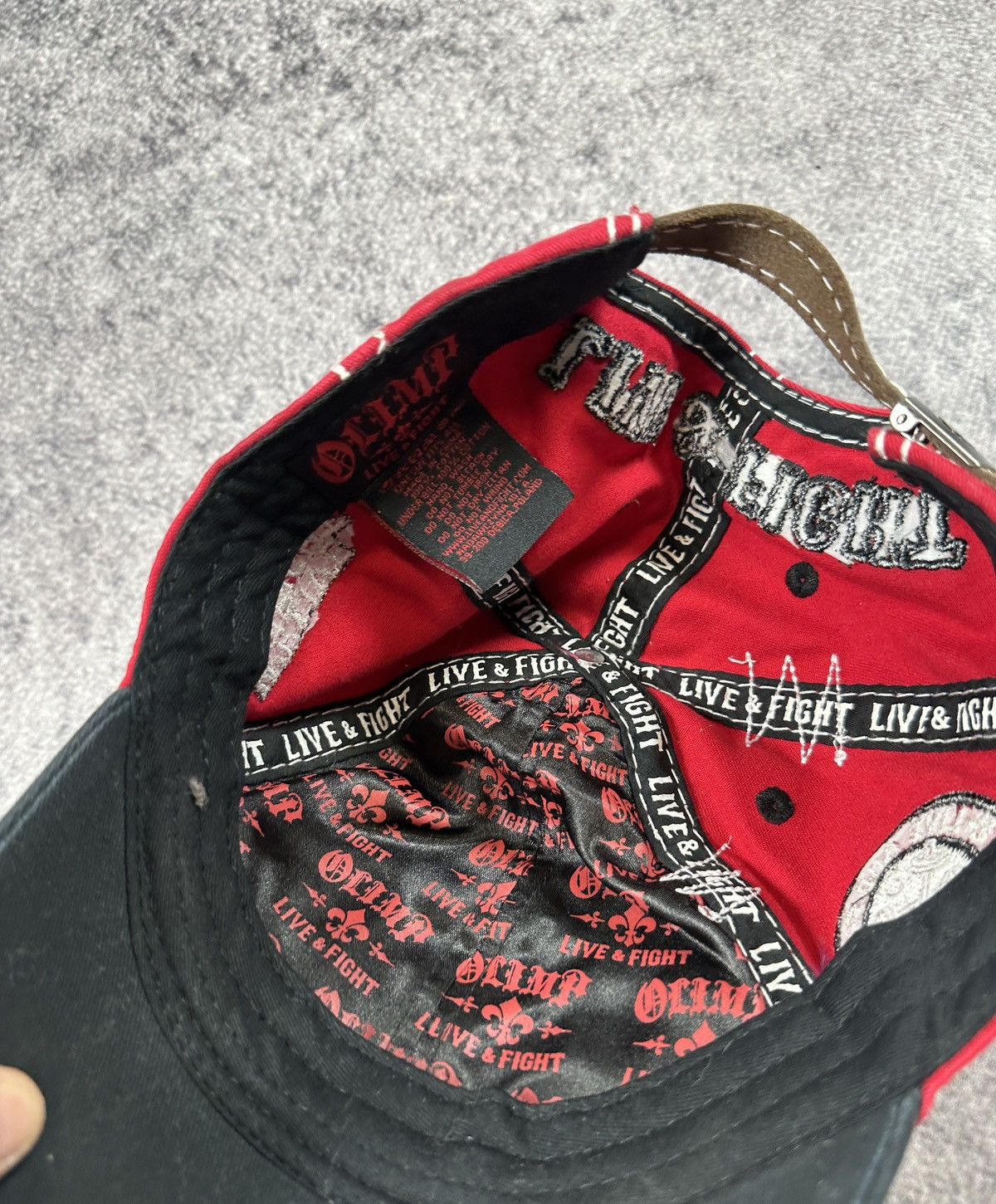 Vintage Y2K Vintage Denim Cap Avant Garde True Religion Style USA Size ONE SIZE - 6 Thumbnail