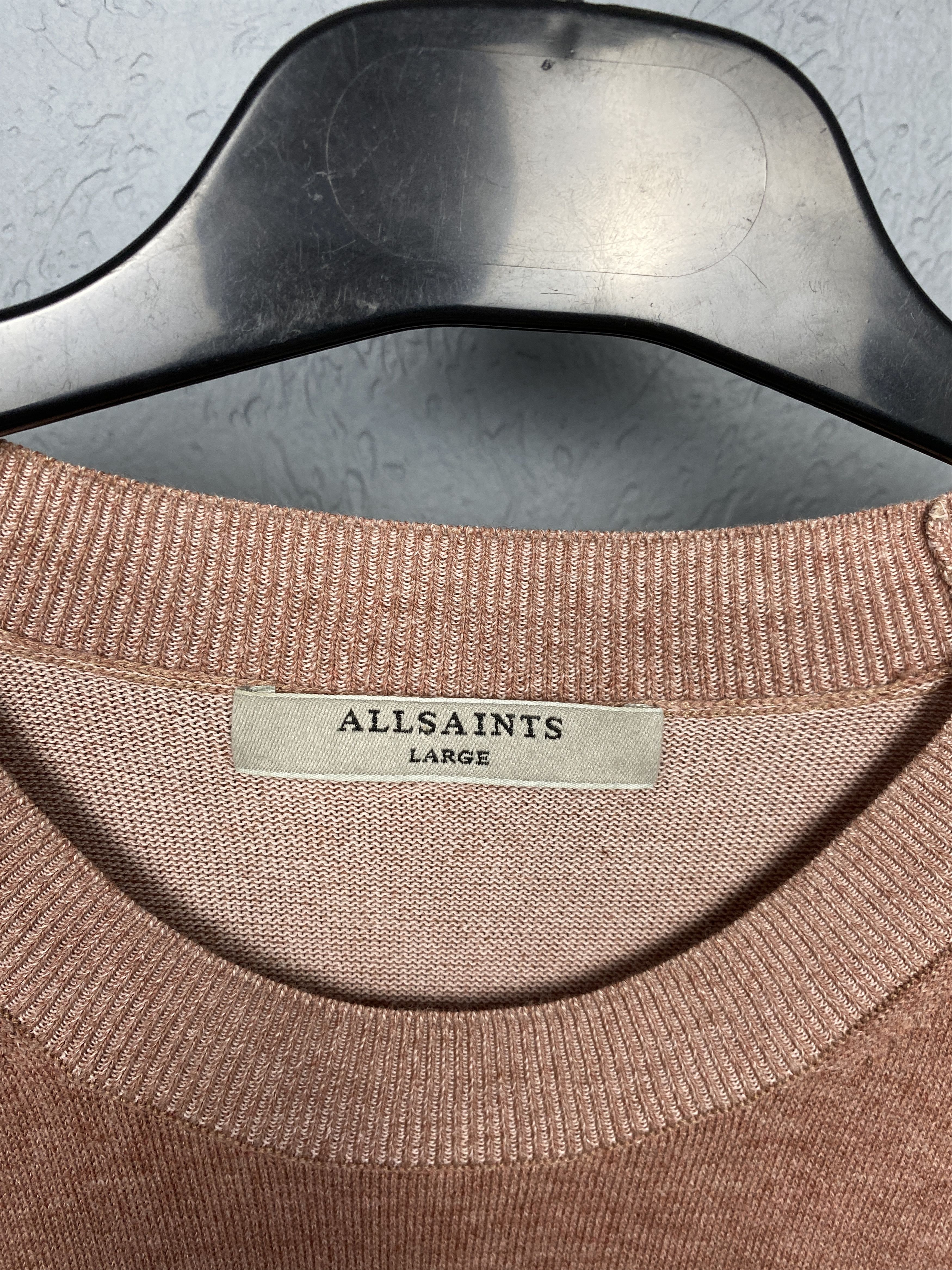 Allsaints Allsaints Vintage Womens Reya Top Knit Sweater Size L / US 10 / IT 46 - 3 Thumbnail