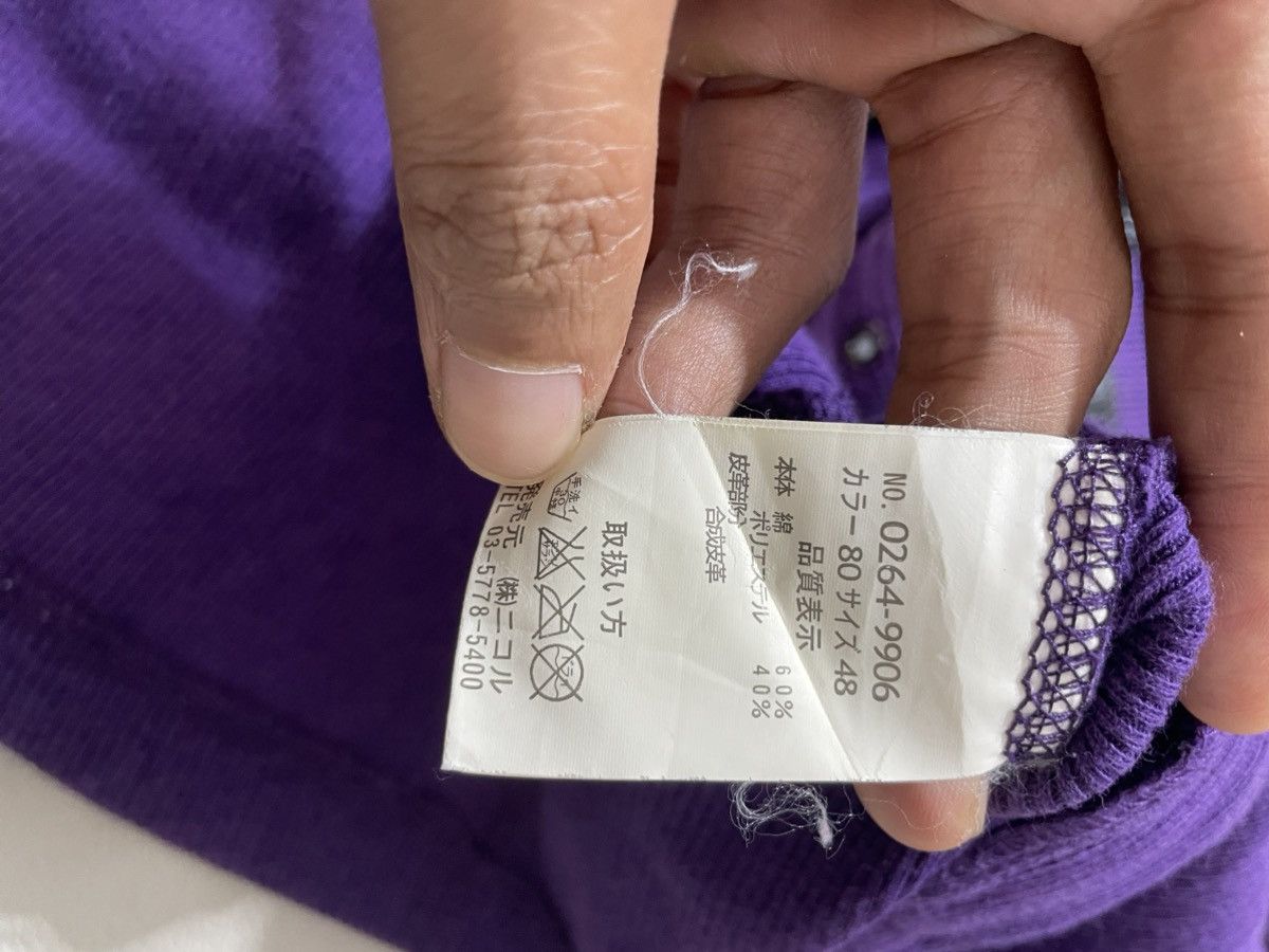 If Six Was Nine NCFM Zip UpThermal hoodie Studded bondage goth ifsix style Size US S / EU 44-46 / 1 - 6 Thumbnail
