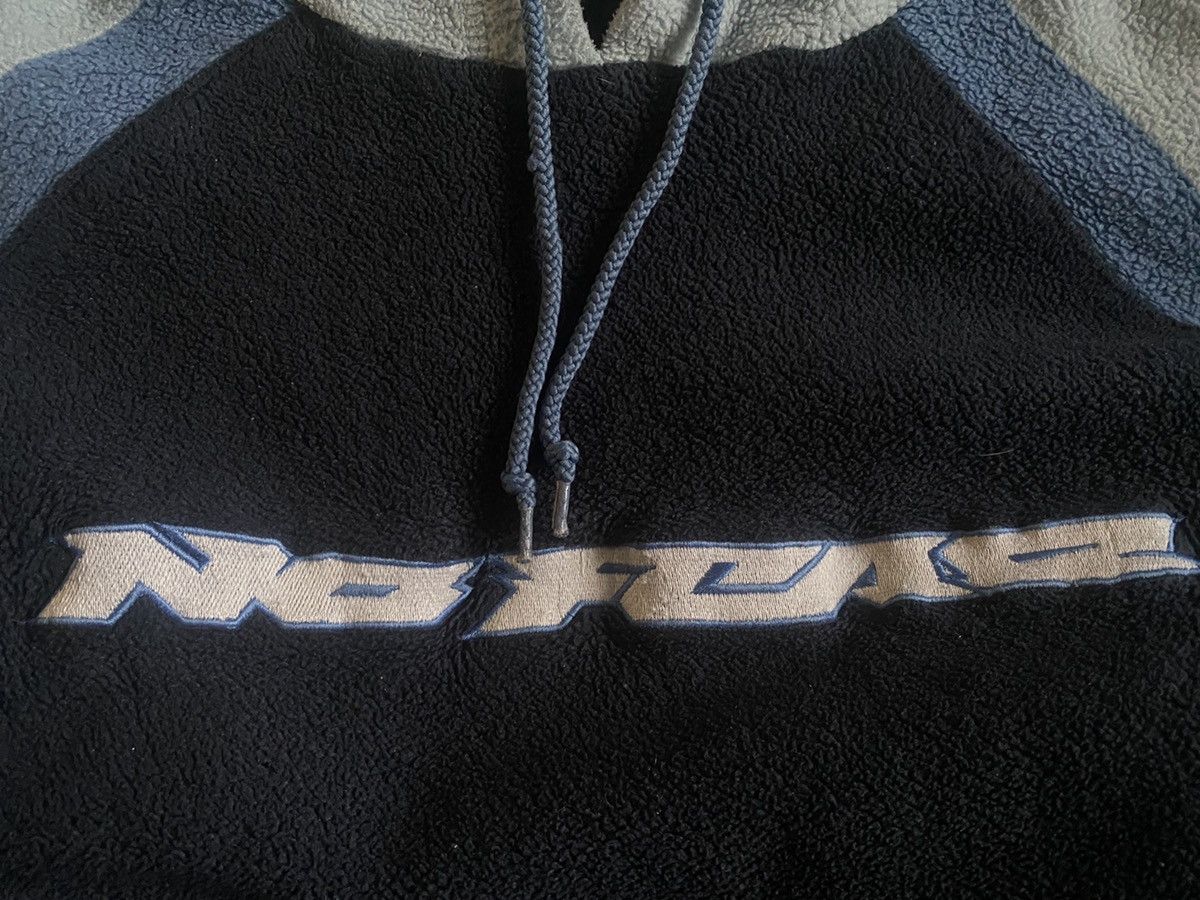Japanese Brand × No Fear × Vintage Vintage 90's No Fear Fleece Hoodie Jacket Retro big logo Size US L / EU 52-54 / 3 - 4 Thumbnail