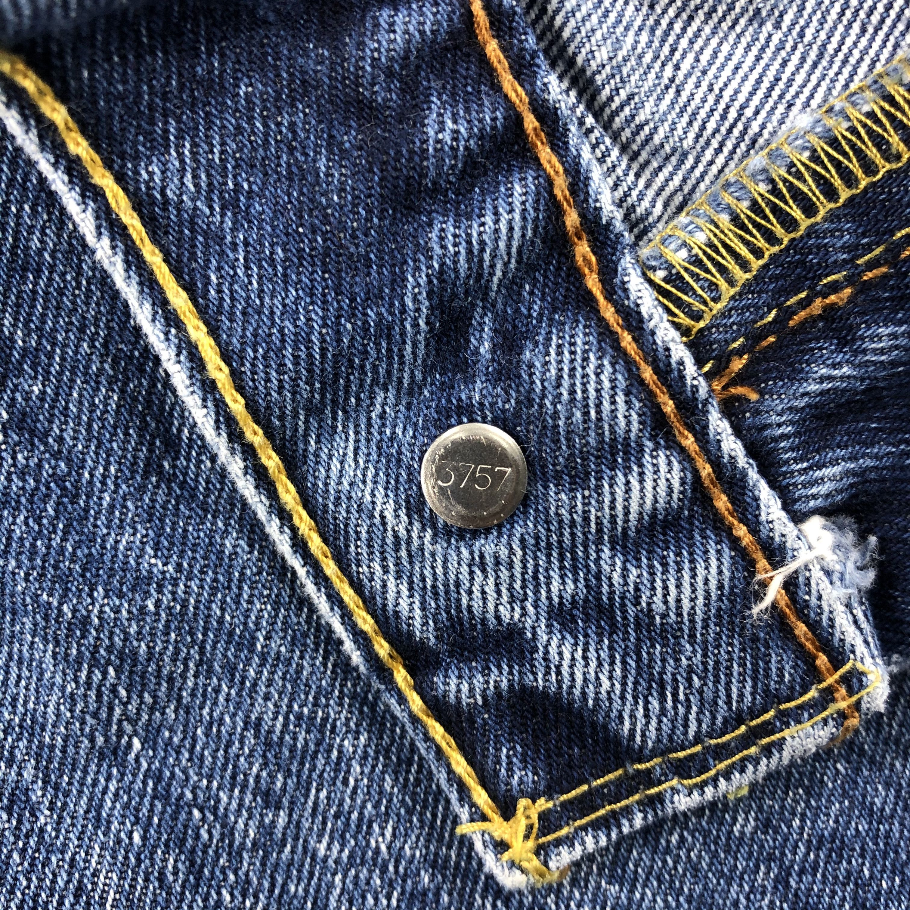 Levi's Vintage Blue Wash Levis 550 Jeans-J2085 Size US 34 / EU 50 - 9 Thumbnail