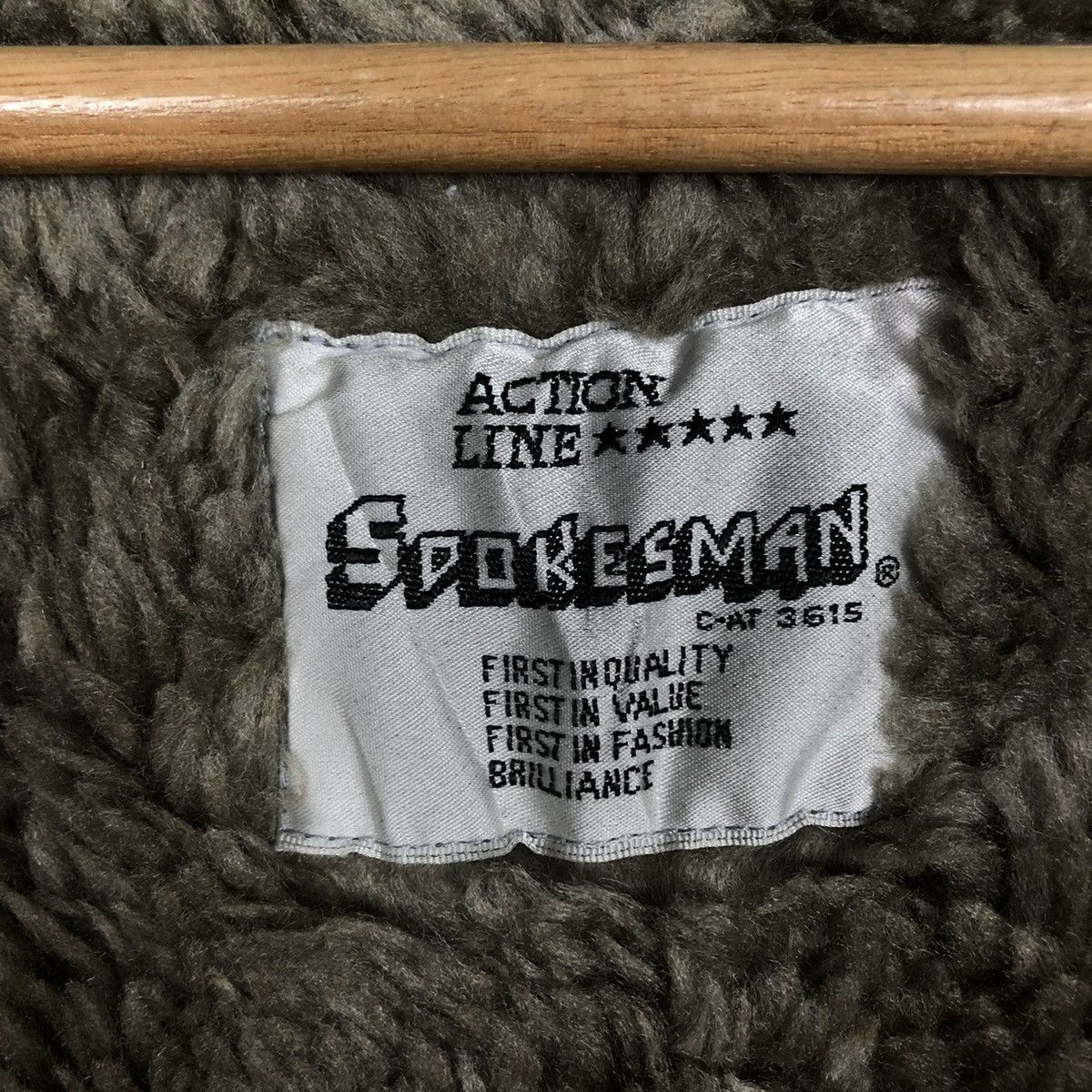 Japanese Brand 🔥VINTAGE BIKER BOMBER JACKET BIG POCKETS SPOKEMAN Size US M / EU 48-50 / 2 - 21 Thumbnail