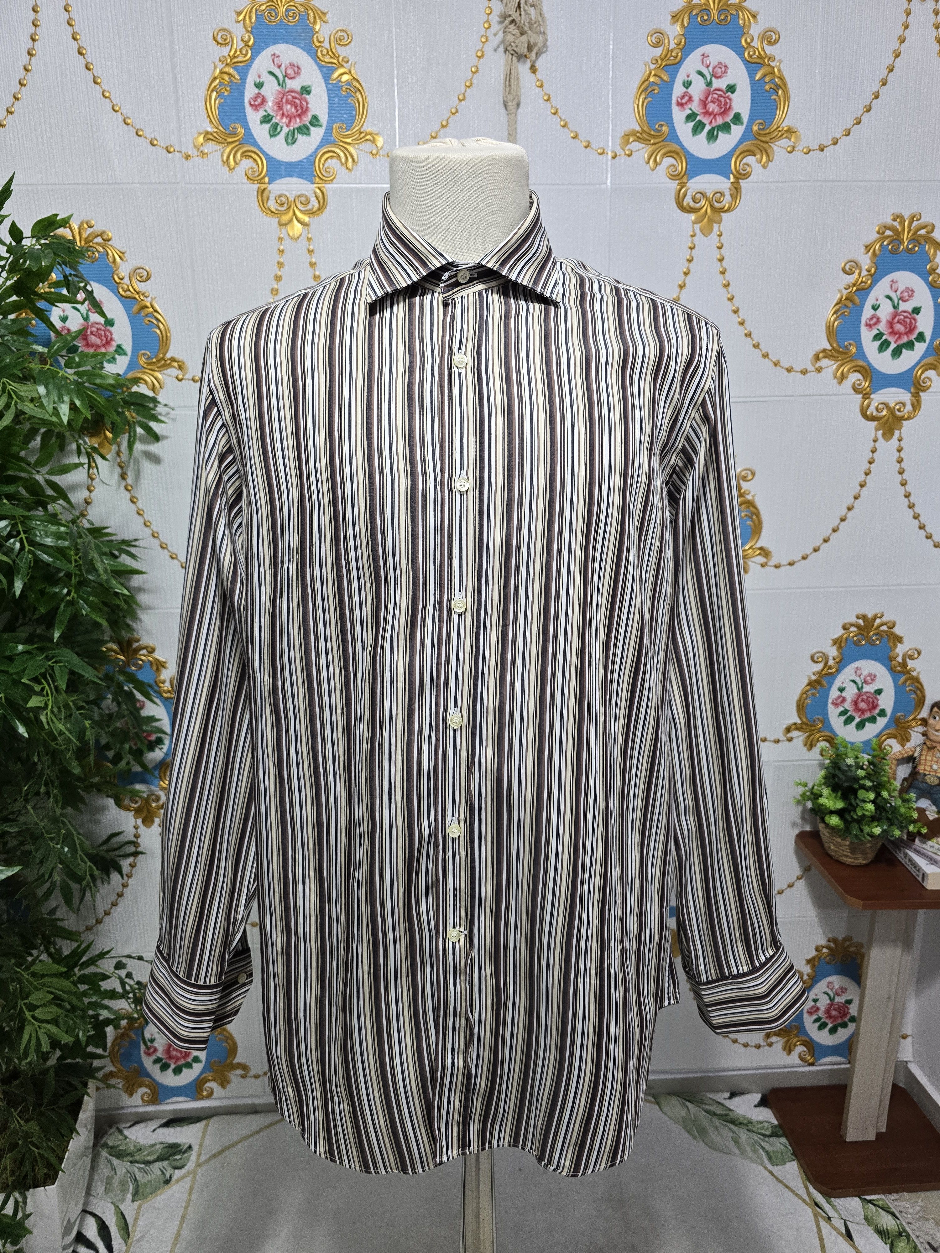 Etro × Vintage ETRO shirt Men size XL Vintage EXCELLENT CONDITION Size US XL / EU 56 / 4 - 1 Thumbnail