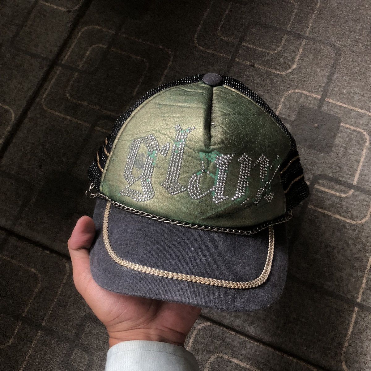 Japanese Brand Vintage Hysteric Glamour Gothic Y2K Trucker Hat Size ONE SIZE - 3 Thumbnail