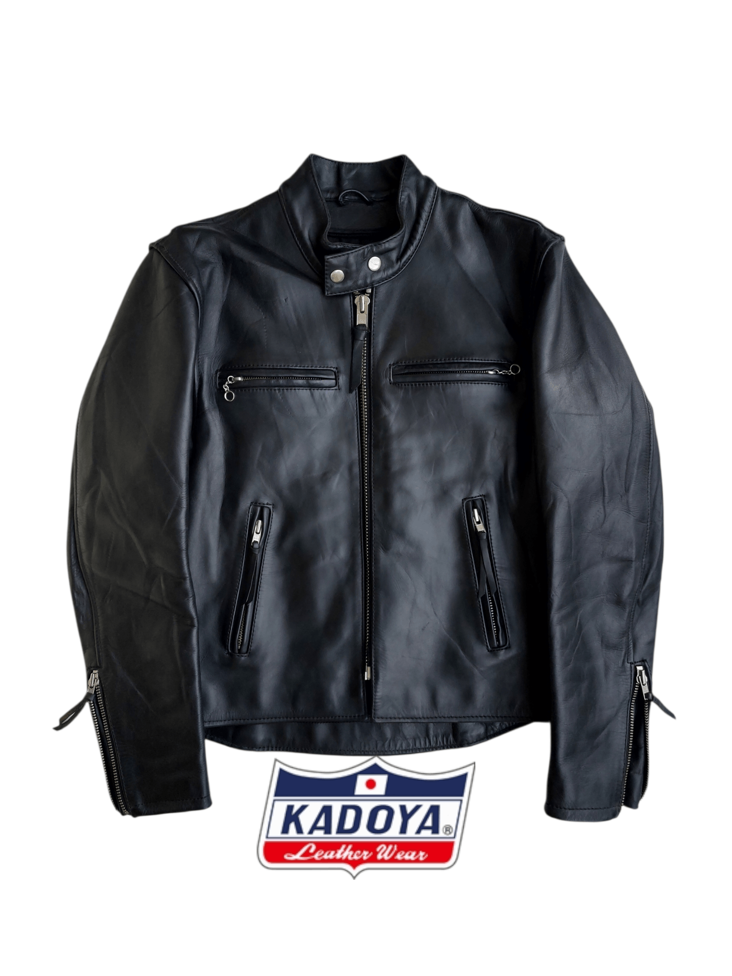 Kadoya Kadoya Caferacer Single Rider Leather Jacket Size US M / EU 48-50 / 2 - 1 Thumbnail