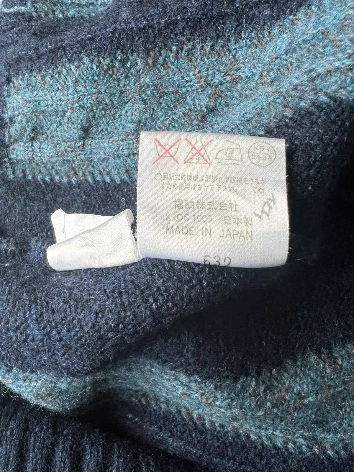 Yves Saint Laurent Vintage 90s Yves Saint Lauren 3D Cable Knitwear Sweater Size US M / EU 48-50 / 2 - 8 Thumbnail
