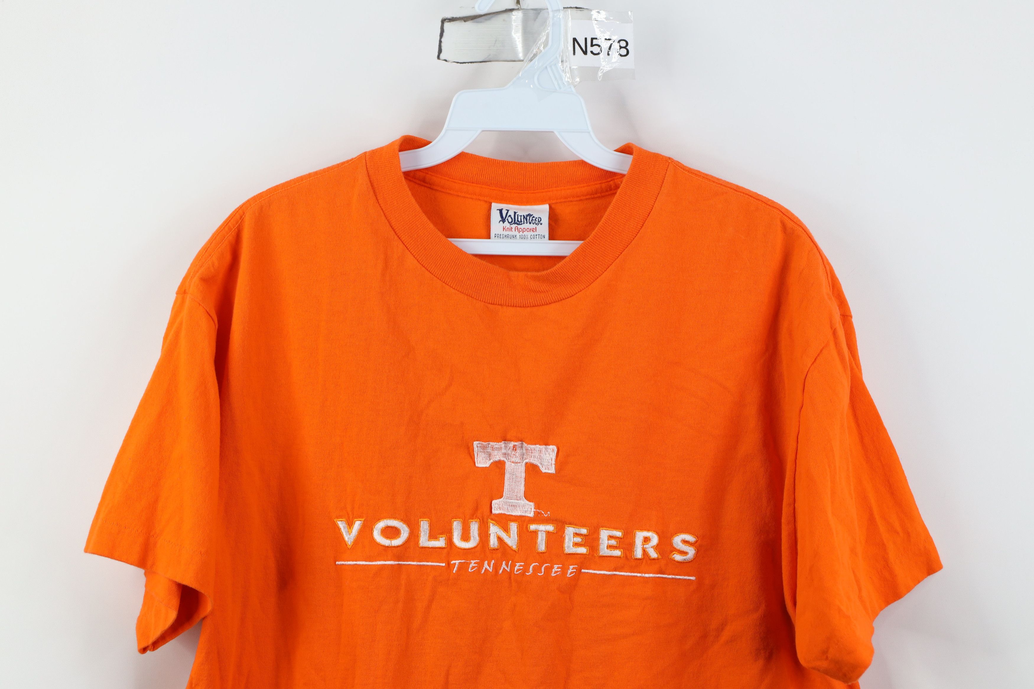 Vintage Vintage 90s University of Tennessee Volunteers T-Shirt USA Size L / US 10 / IT 46 - 2 Thumbnail