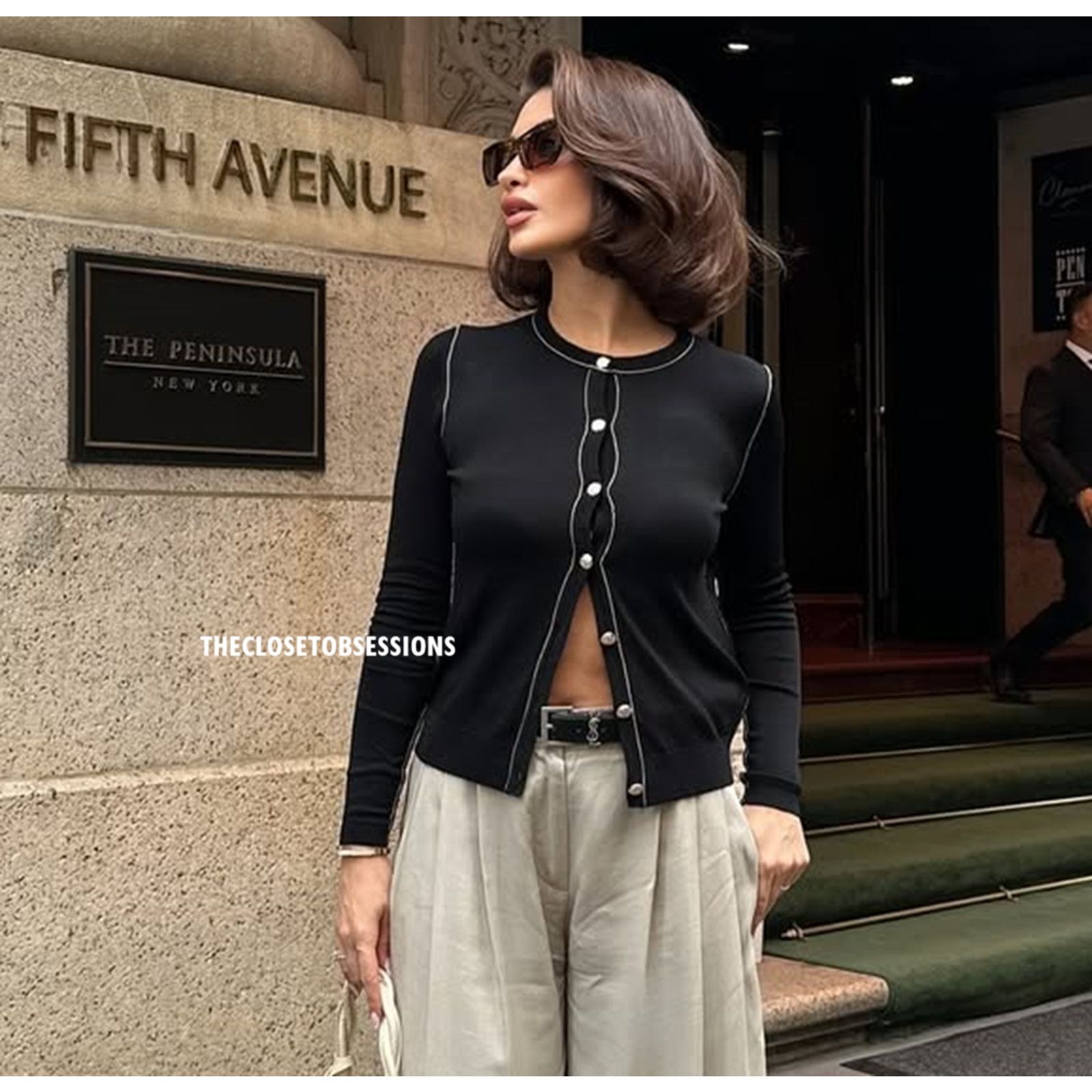 Josselyn Black Halter Top Jumpsuit