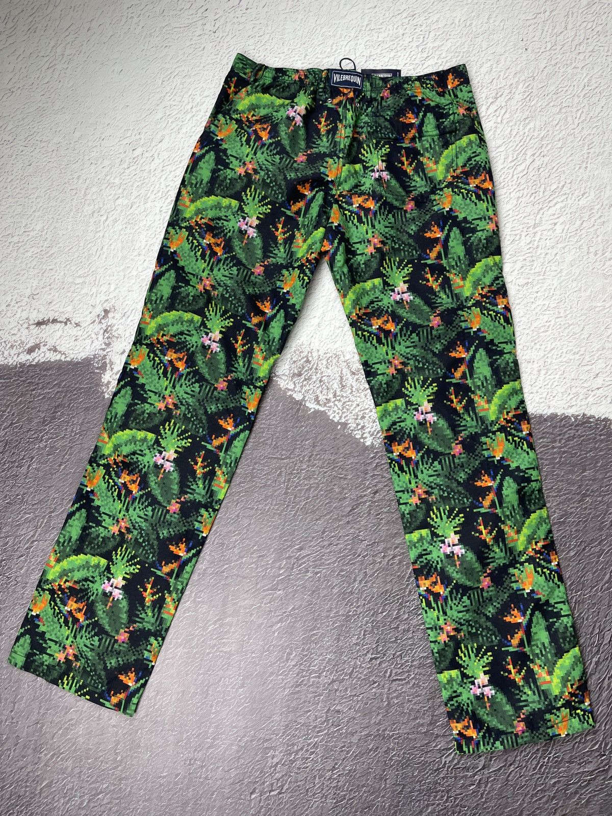 Vilebrequin BNWT Vilebrequin Chlorophyle Multicolored Trousers Size L Size US 34 / EU 50 - 13 Thumbnail