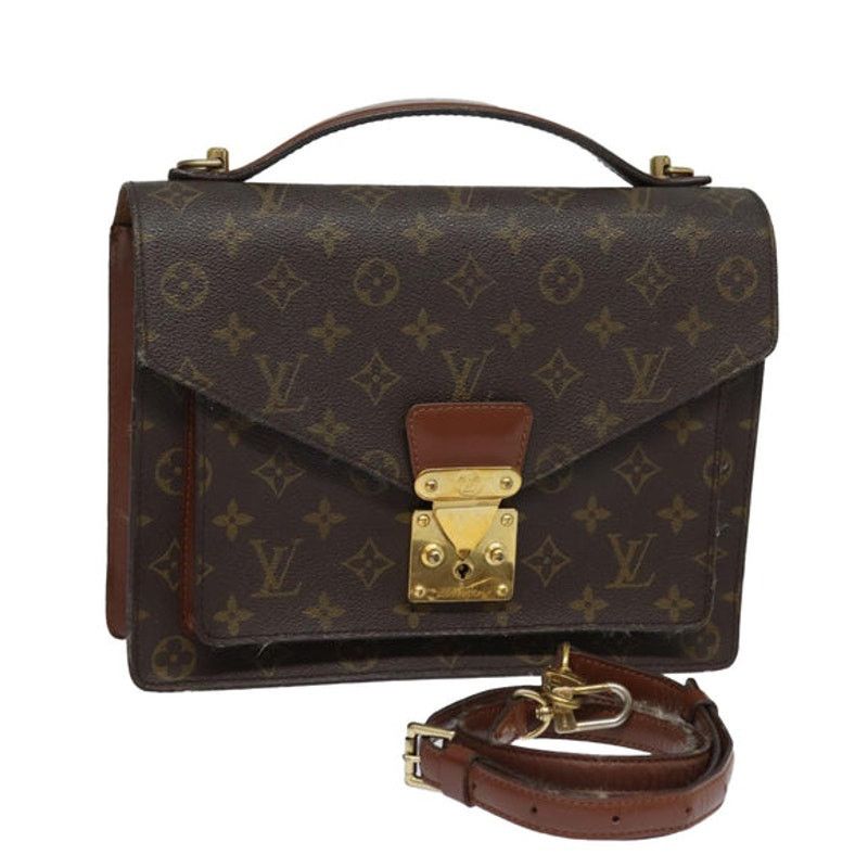 Louis Vuitton LOUIS VUITTON Monogram Monceau 28 Hand Bag M51185 Size ONE SIZE - 1 Thumbnail