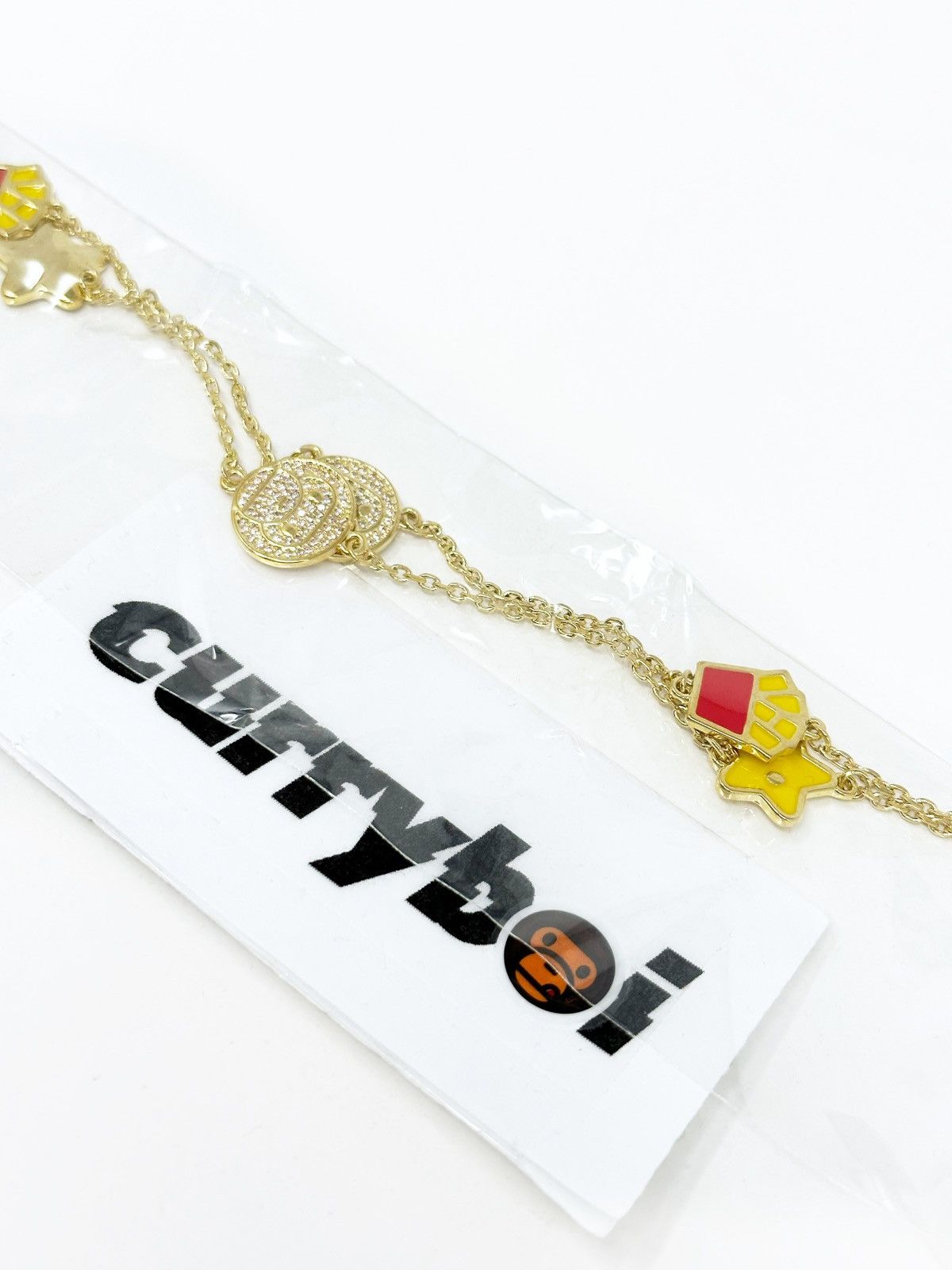 Bape Bape Baby Milo Necklace Gold Size ONE SIZE - 7 Thumbnail