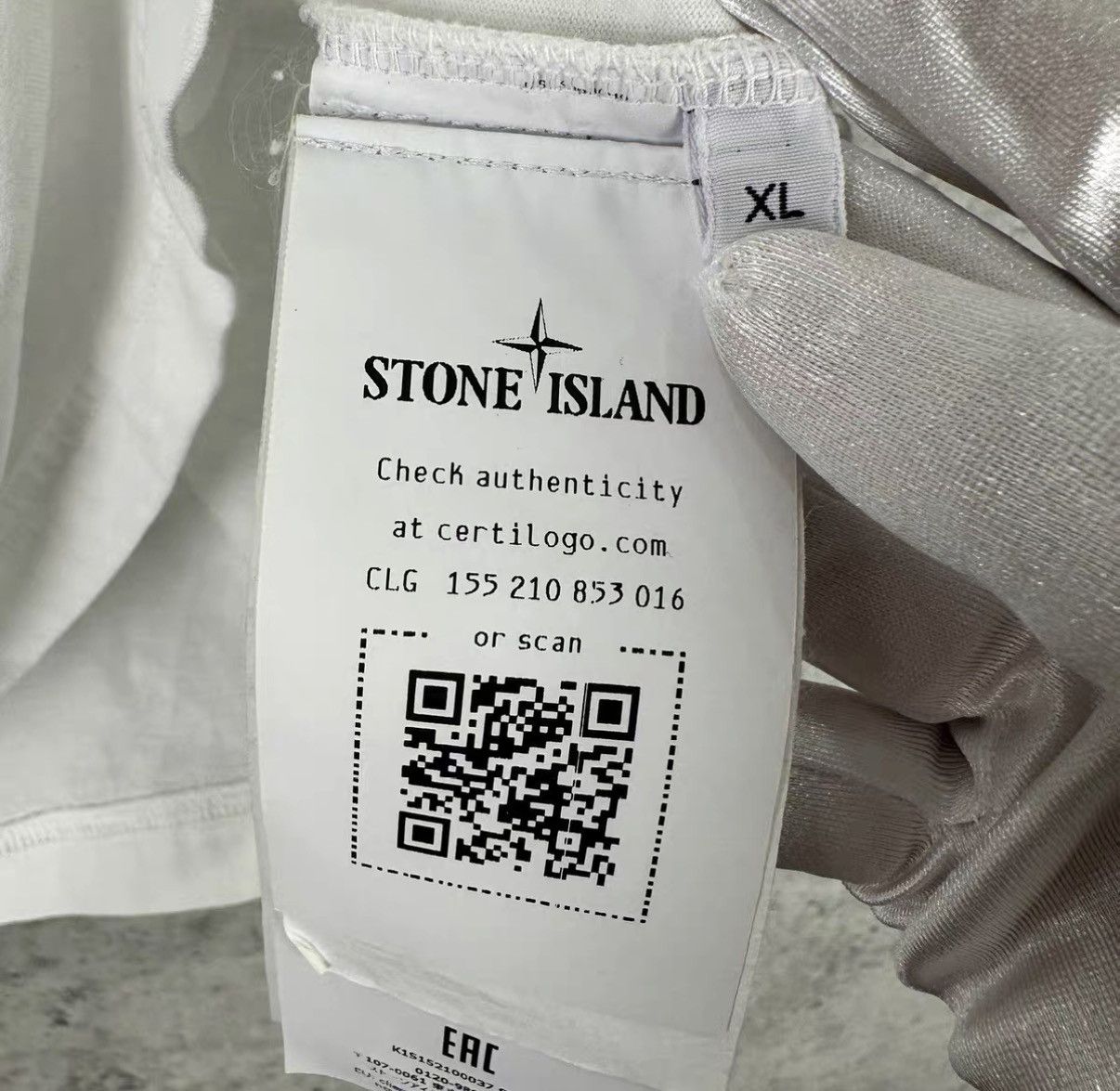 Stone Island Stone Island Archivo Series Short Sleeve J42 Size US XL / EU 56 / 4 - 4 Thumbnail