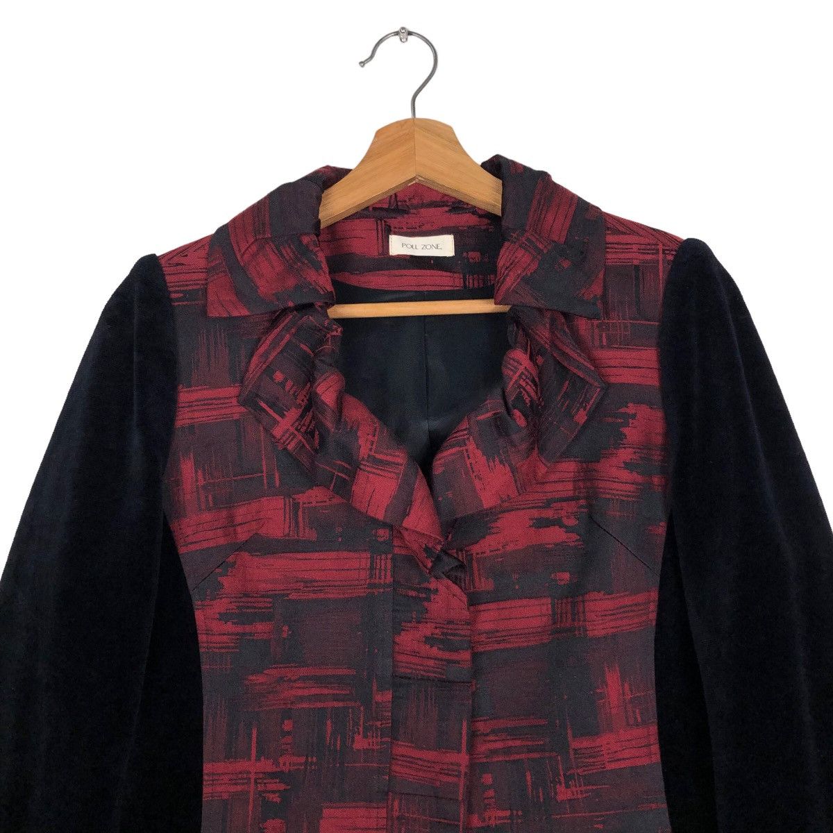 Japanese Brand 🔥Vintage Cropped Jacket Punk Design Poll Zone Size US M / EU 48-50 / 2 - 3 Thumbnail