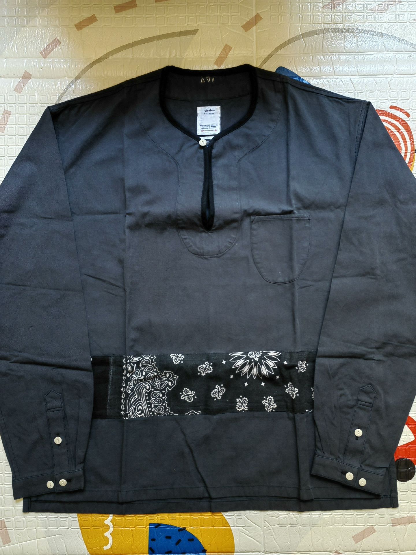 Visvim VISVIM 18AW Bandana Tunic Shirt Size US S / EU 44-46 / 1 - 1 Thumbnail