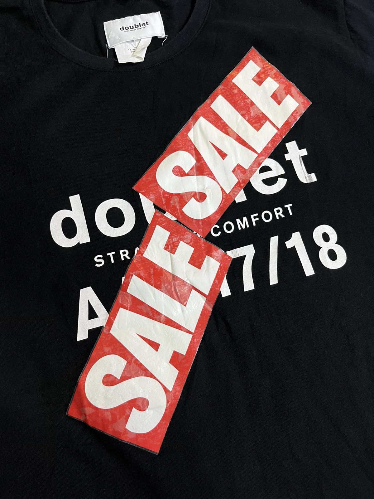 Designer × Doublet ⚡️STEALS⚡️Doublet Undeadstock AW 17/18 Sale Sale Logo Tee Size US L / EU 52-54 / 3 - 2 Thumbnail