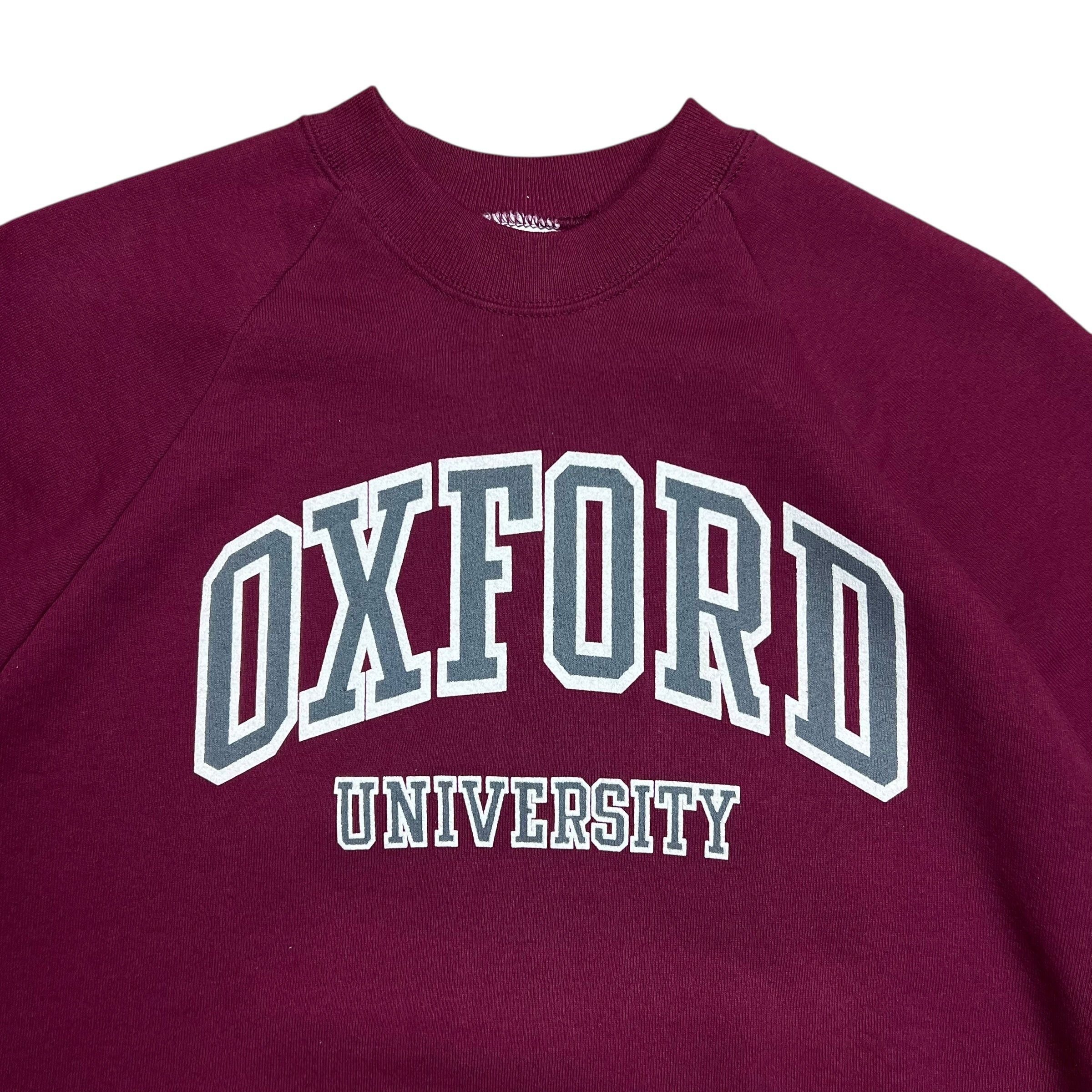 Vintage Oxford University Collegiate Crewneck - XL Size US XL / EU 56 / 4 - 2 Thumbnail