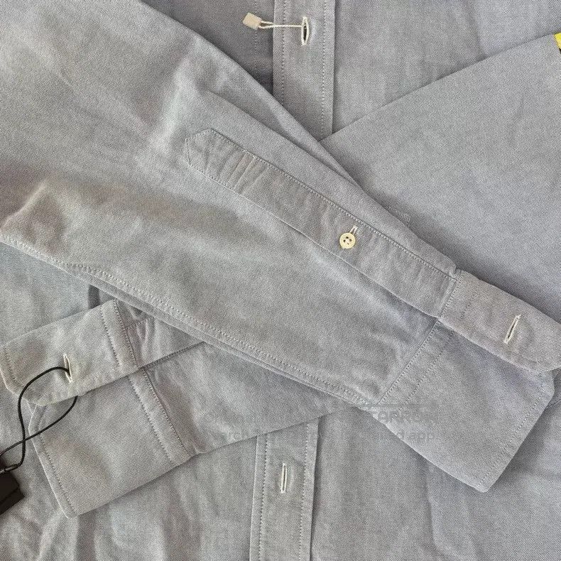Thom Browne Thom Browne Classic Blue Oxford Shirt Size US M / EU 48-50 / 2 - 8 Thumbnail