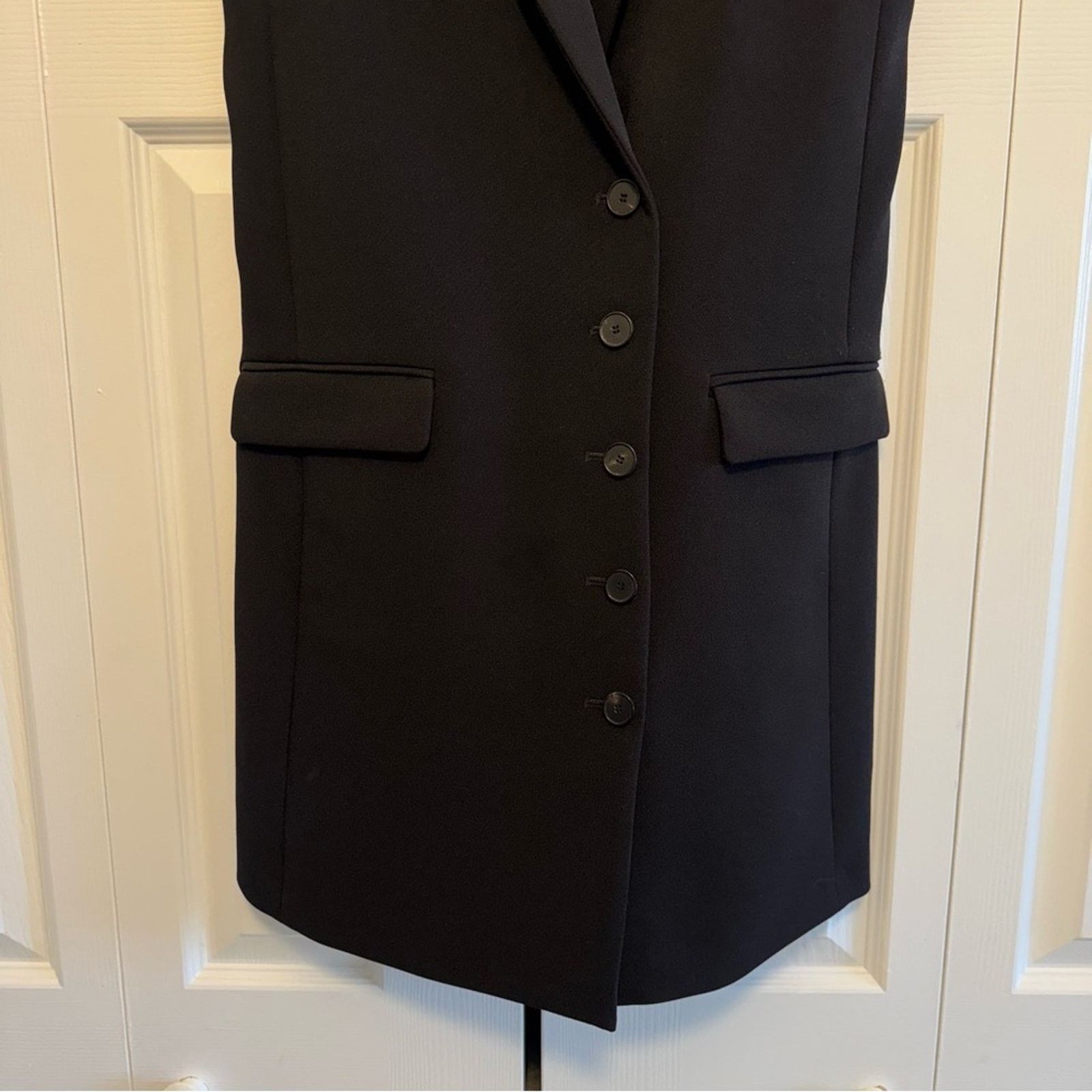 The Kooples NWT! The Kooples Black Tailored Jacket Dress, Size 1 (US S) Size S / US 4 / IT 40 - 5 Thumbnail