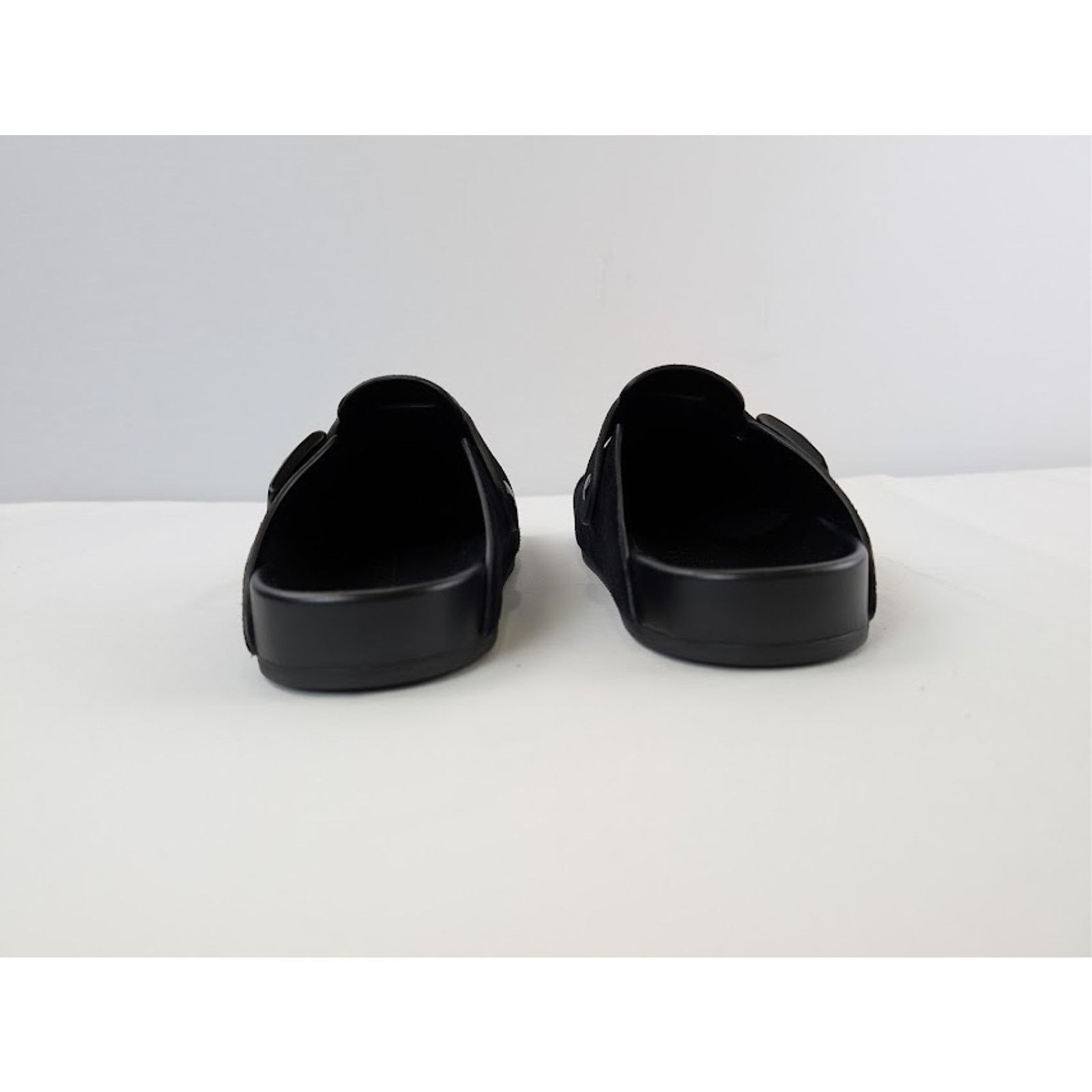 Balenciaga o1rshd1 Sunday Mule Slip On Sandals in Black Size US 12 / EU 45 - 11 Thumbnail