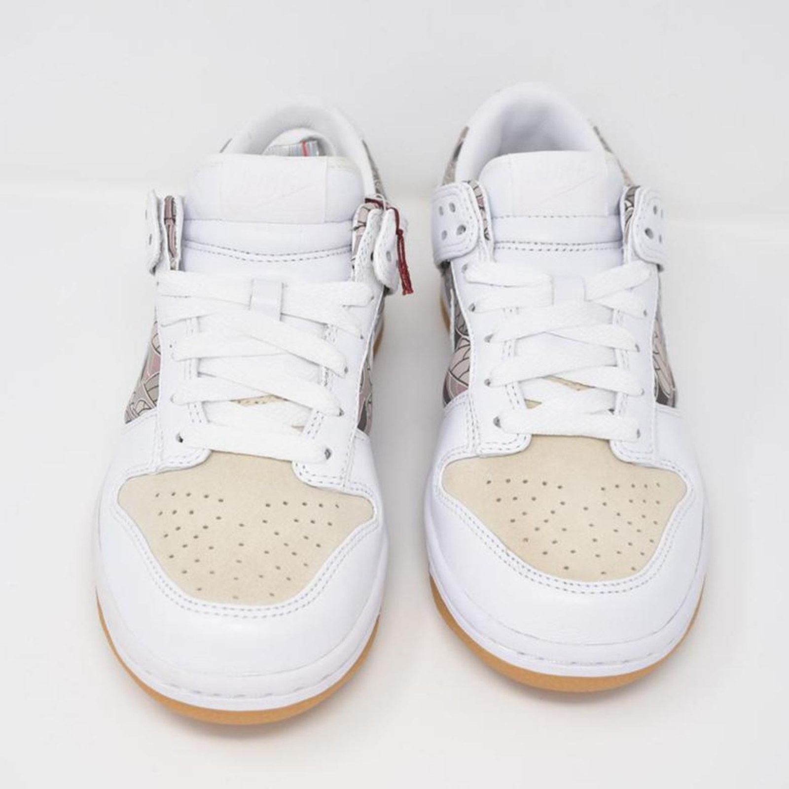Nike 2008 Nike Dunk Low “Floral Khaki” Size US 7 / IT 37 - 3 Thumbnail