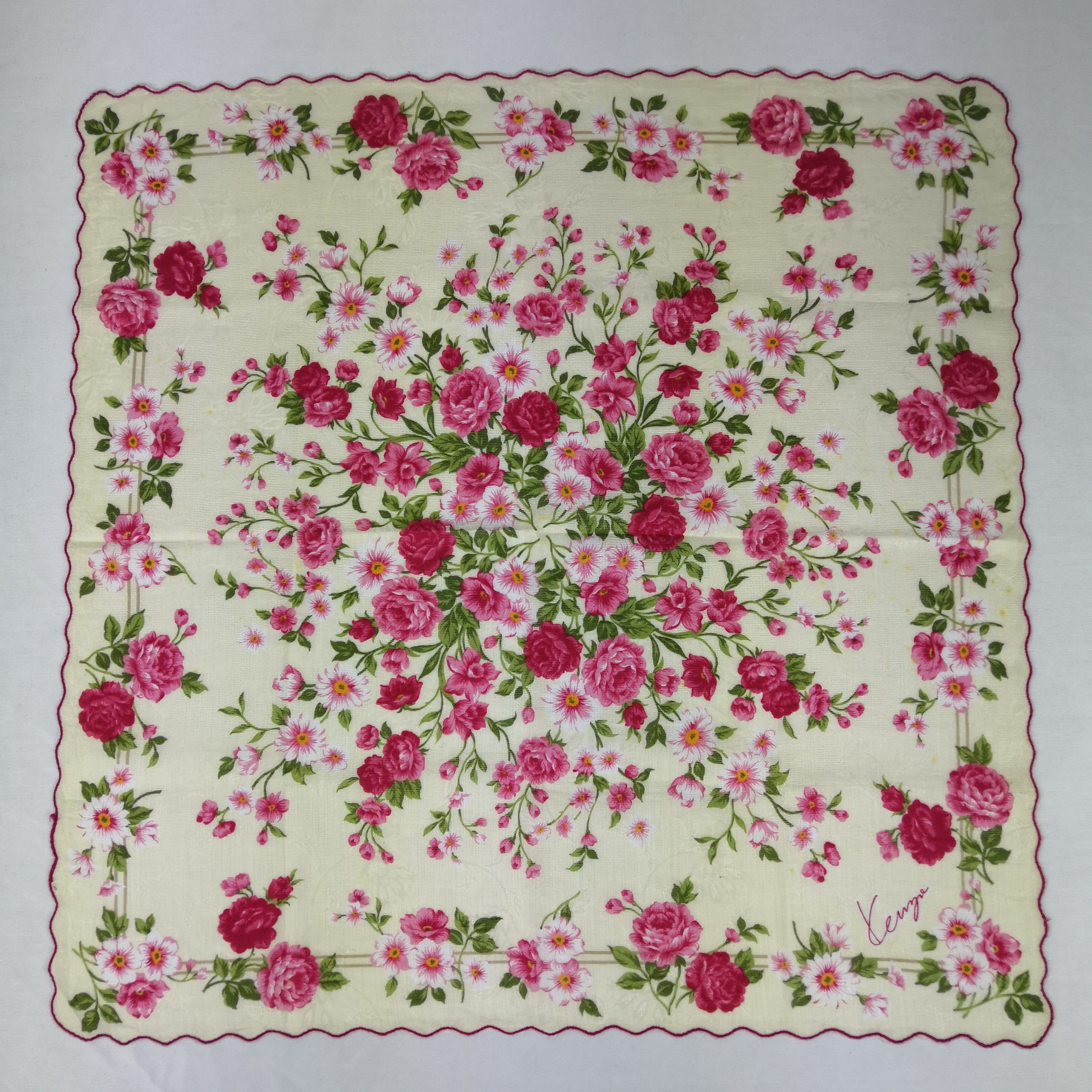 Kenzo Vintage Kenzo Handkerchief Neckerchief Bandana Size ONE SIZE - 2 Thumbnail