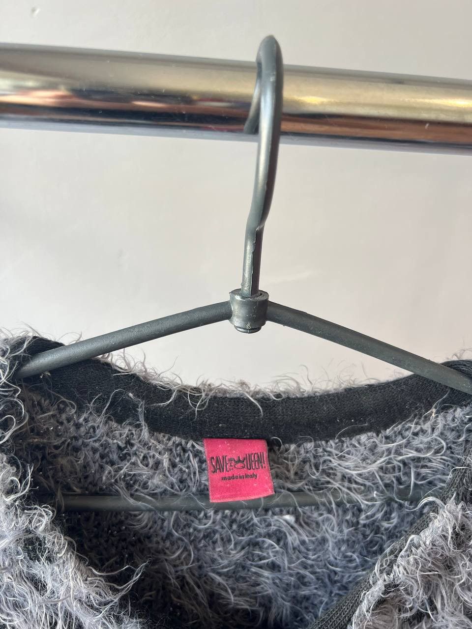 Total Luxury Spa SAVE THE QUEEN WOOL RARE CLASSIC CARDIGAN SWEATER SIZE XXL Size XXL / US 16-18 / IT 52-54 - 5 Thumbnail